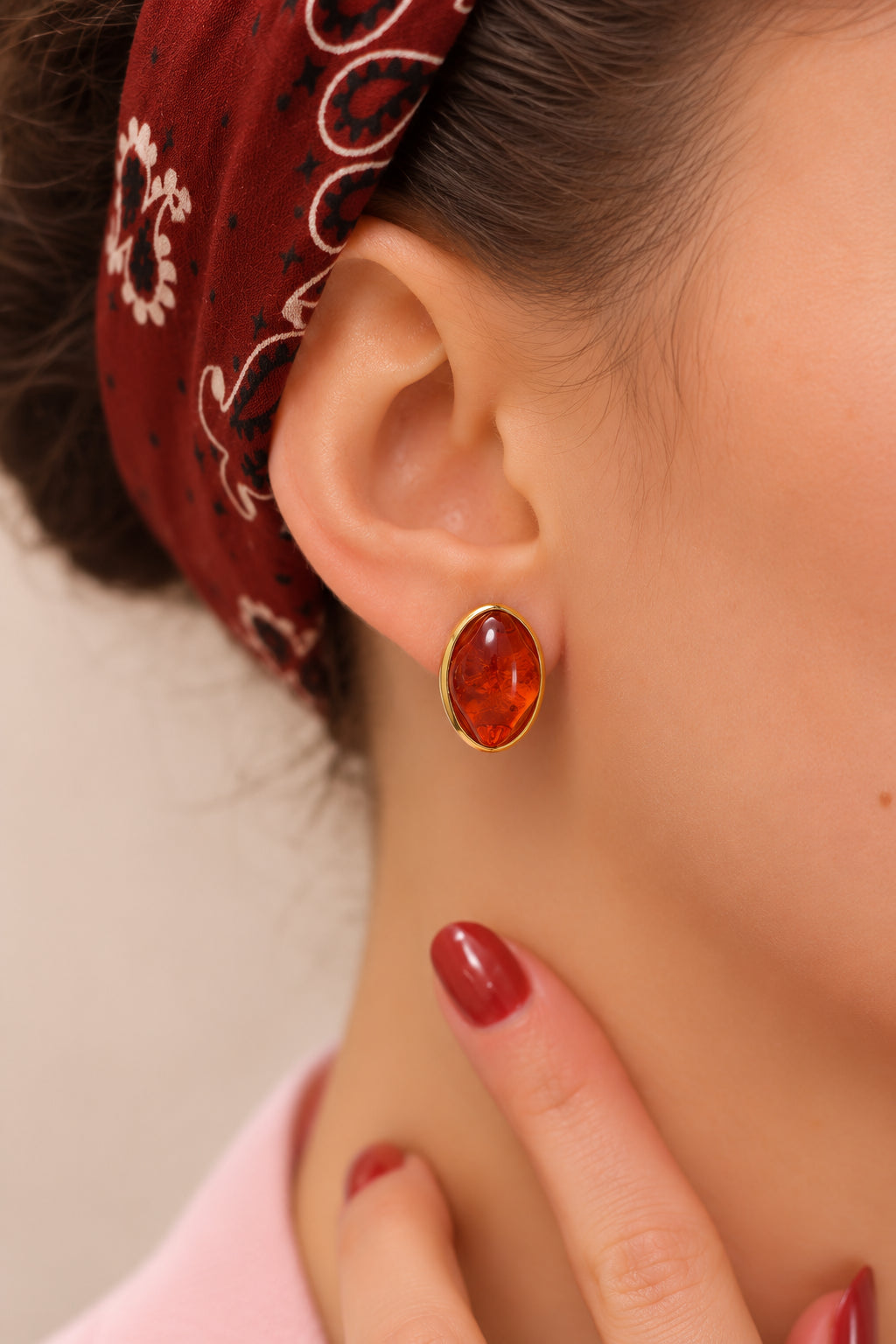 No Stone Earring