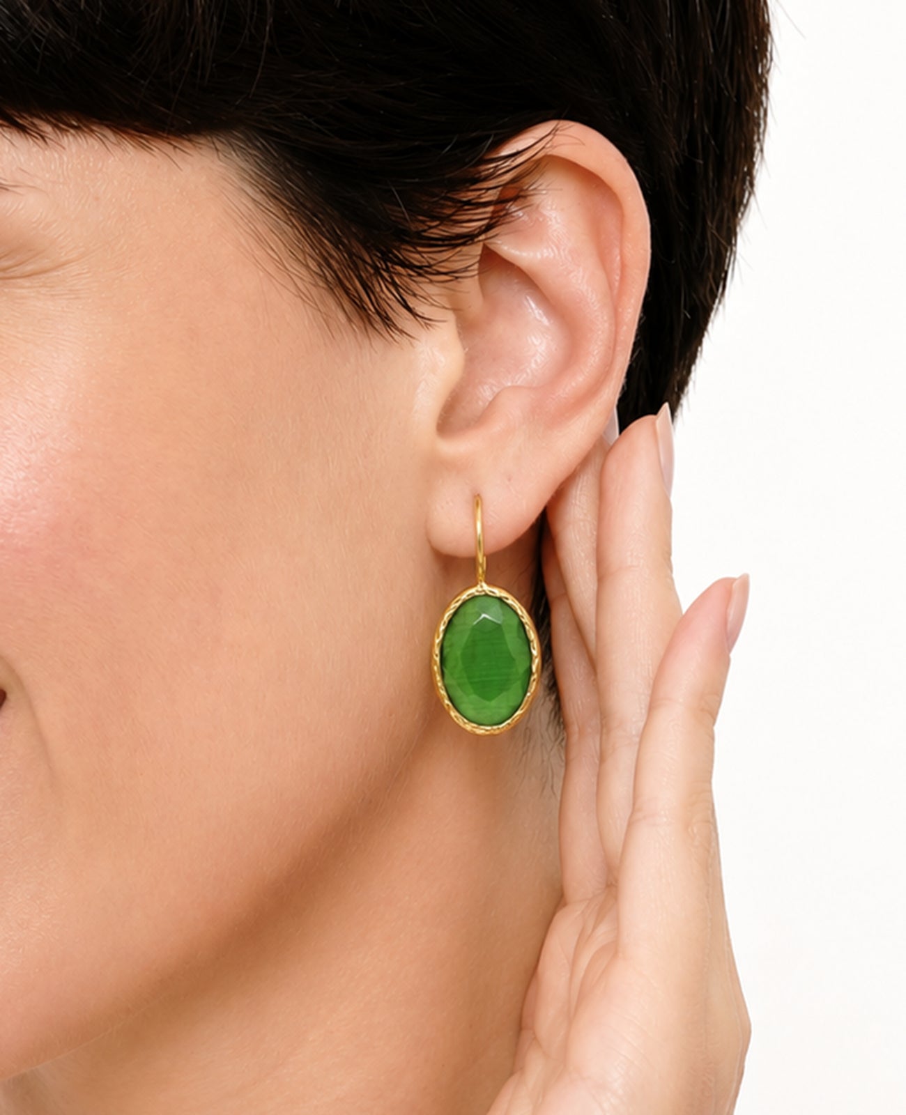 Agate Earring