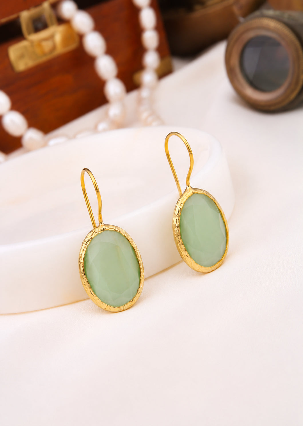 Amazonite Earring