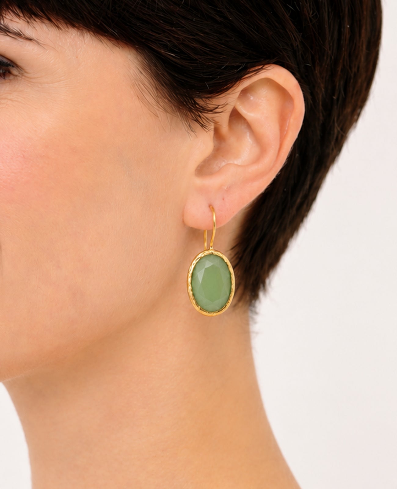 Amazonite Earring