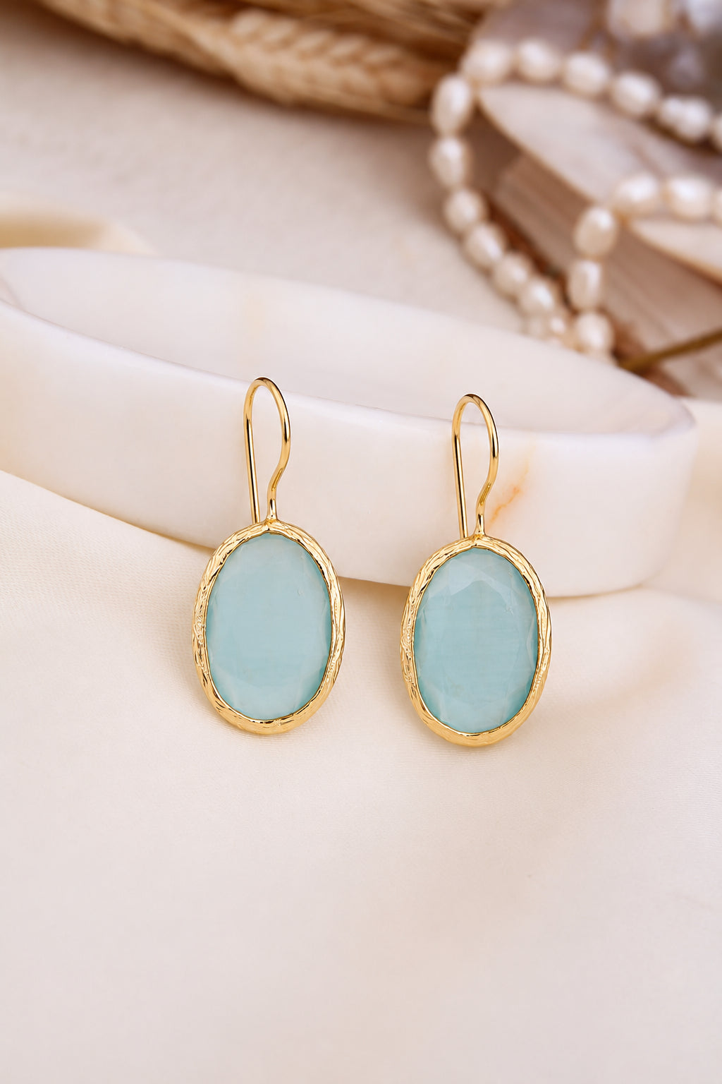 Aquamarine Earring