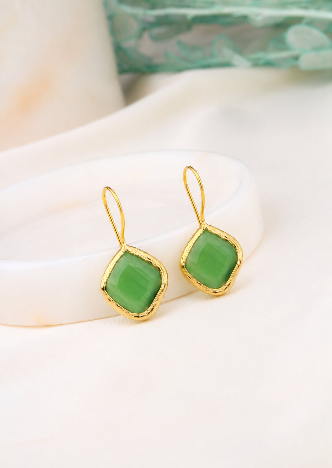 Agate Earring