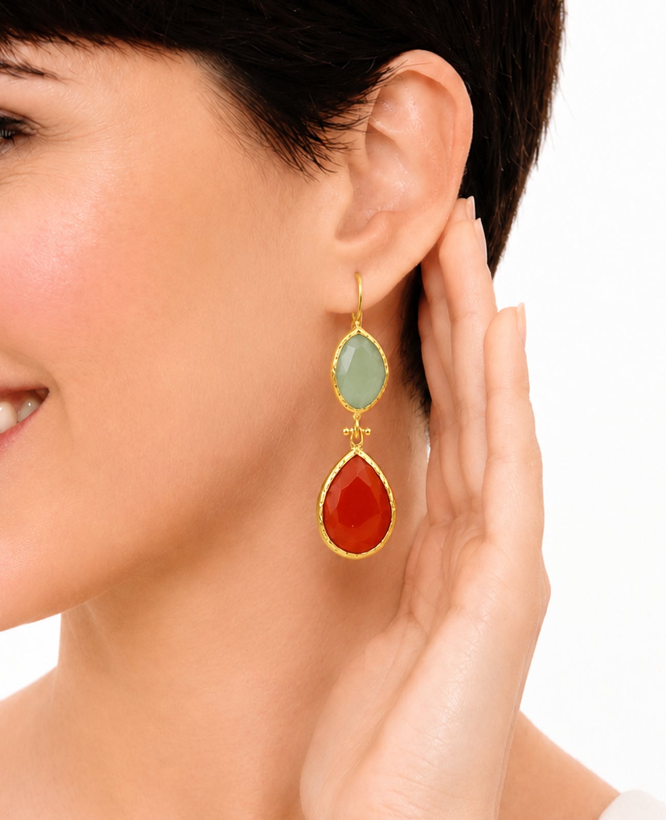 Cat Eyes Earring