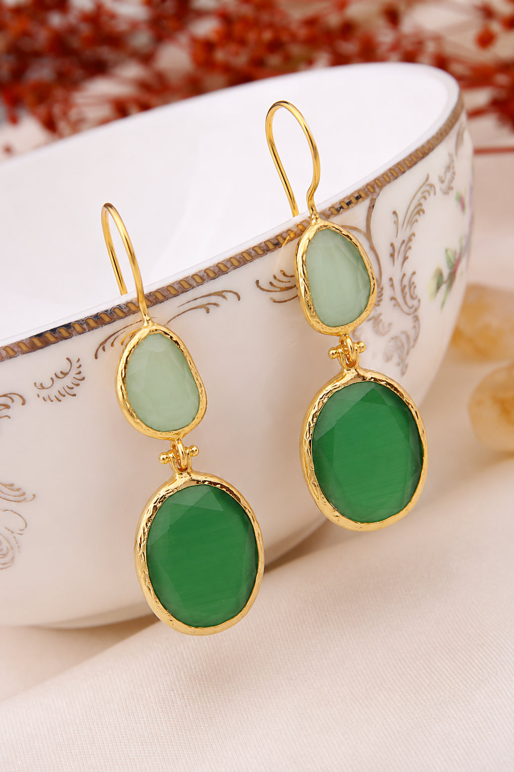 Cat Eyes Earring