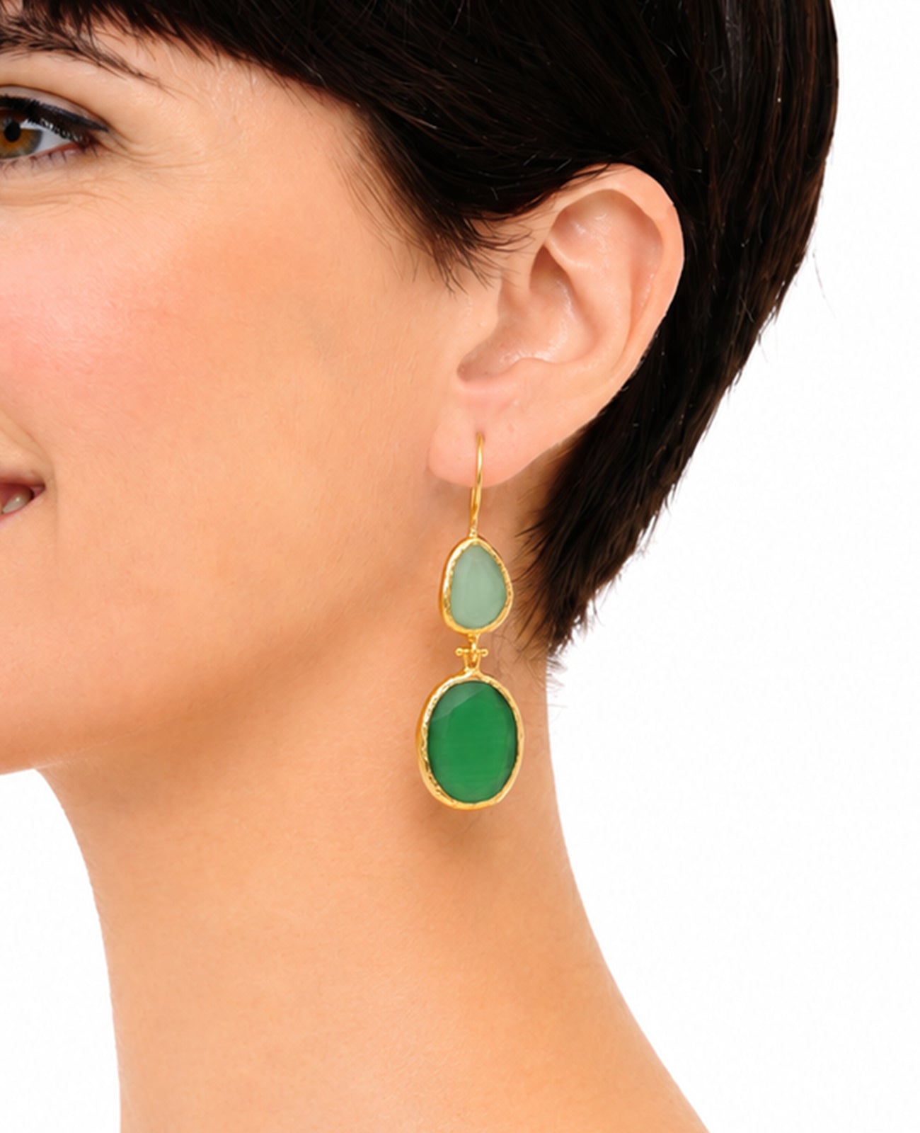 Cat Eyes Earring
