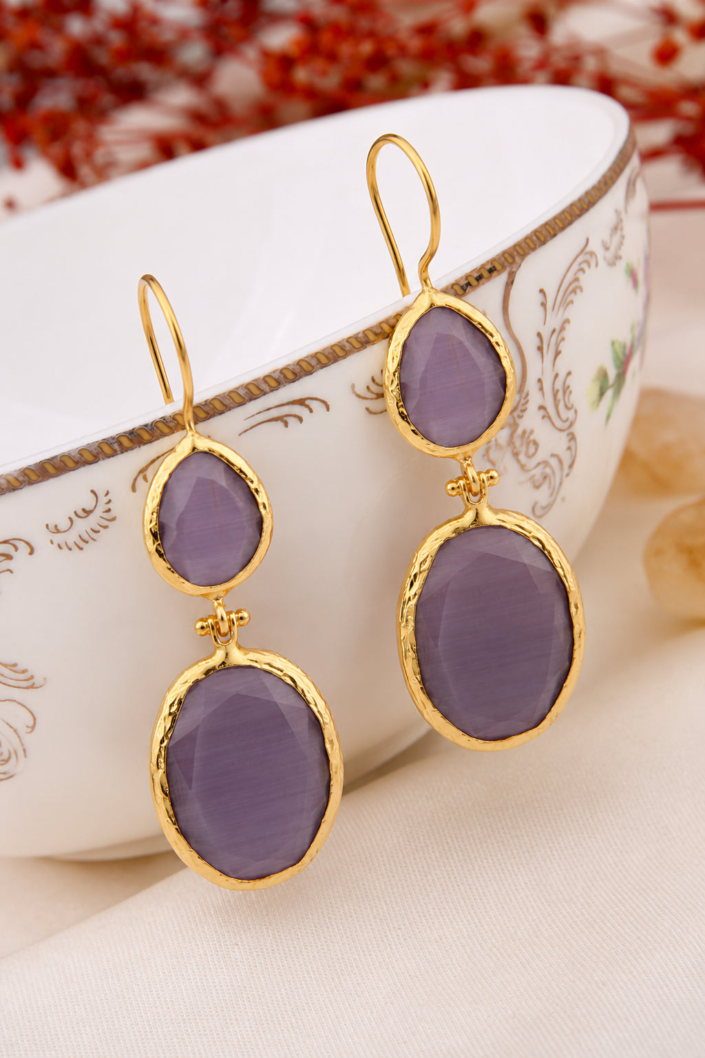 Cat Eyes Earring