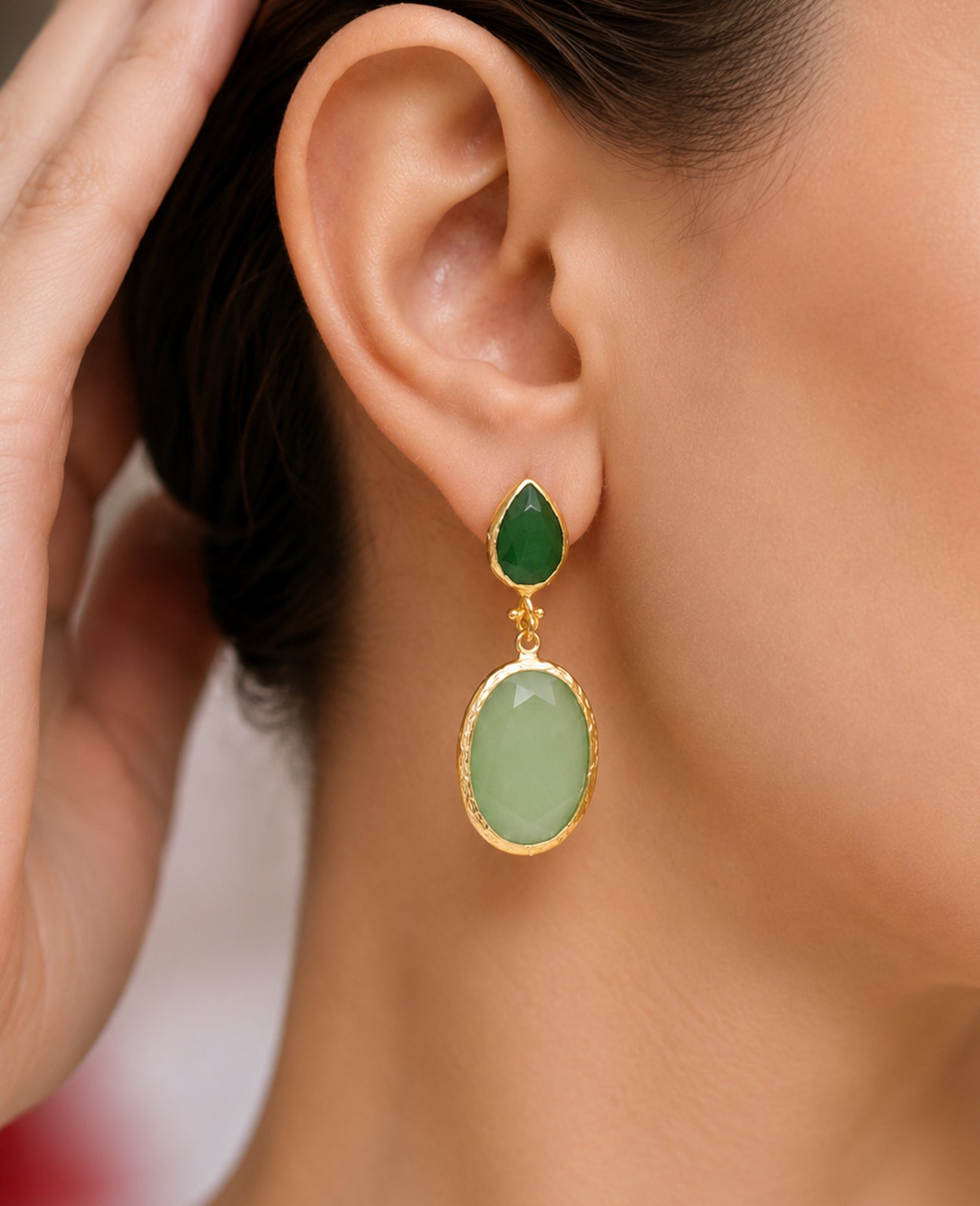 Cat Eyes Earring