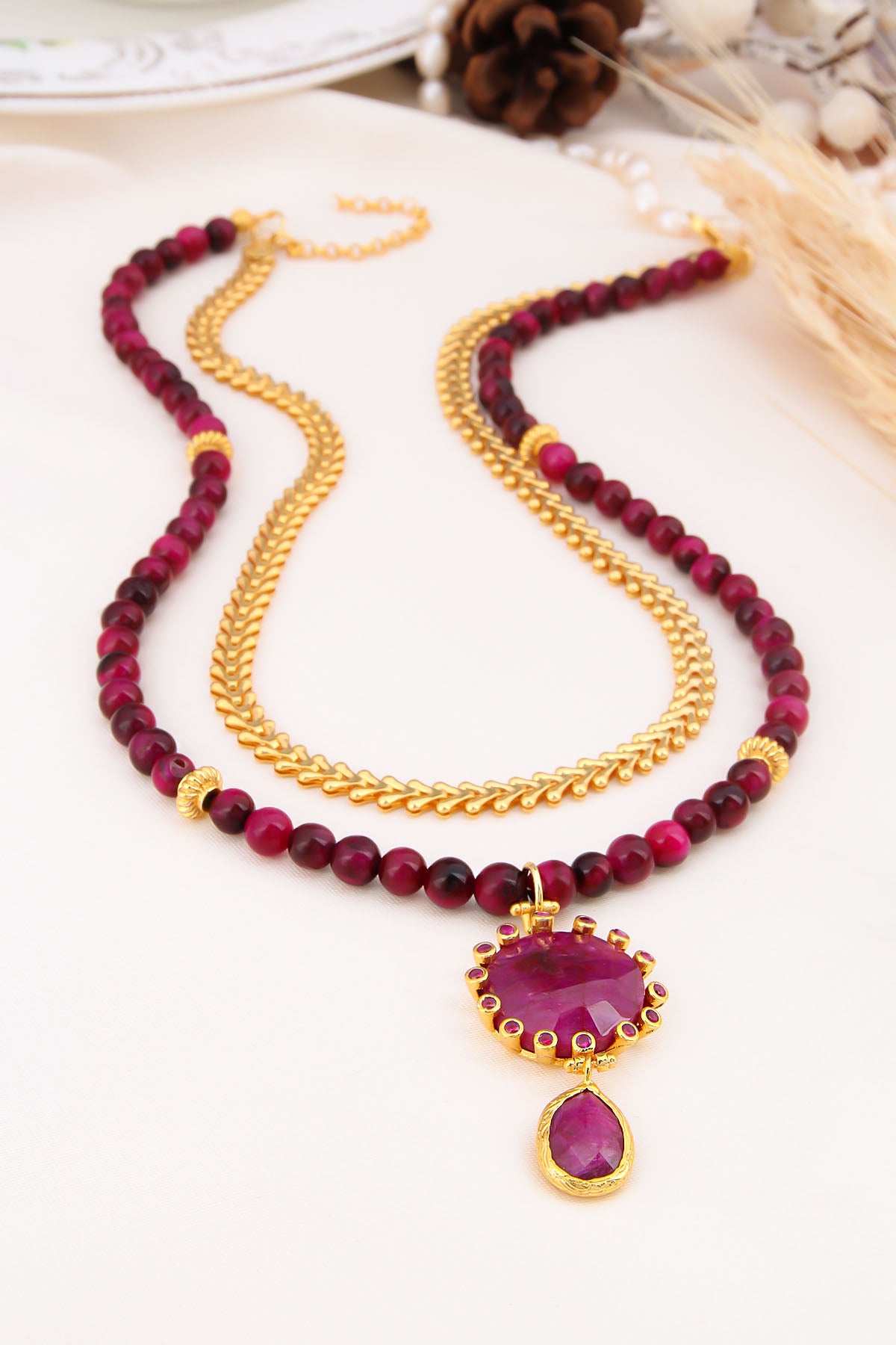 Agate Necklace