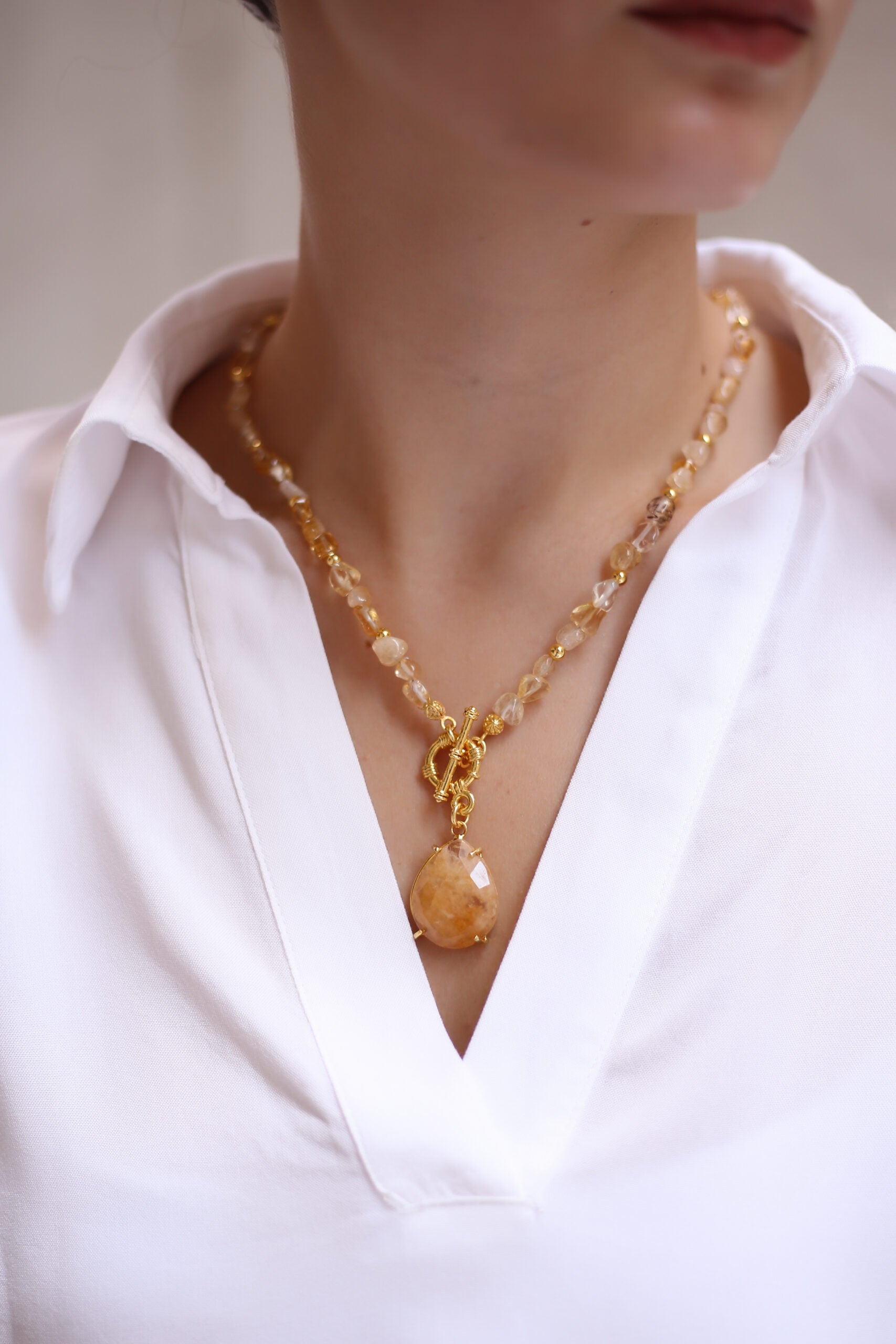 Citrine Necklace
