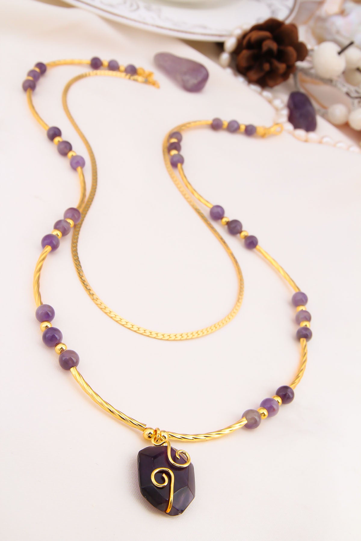 Amethyst Necklace
