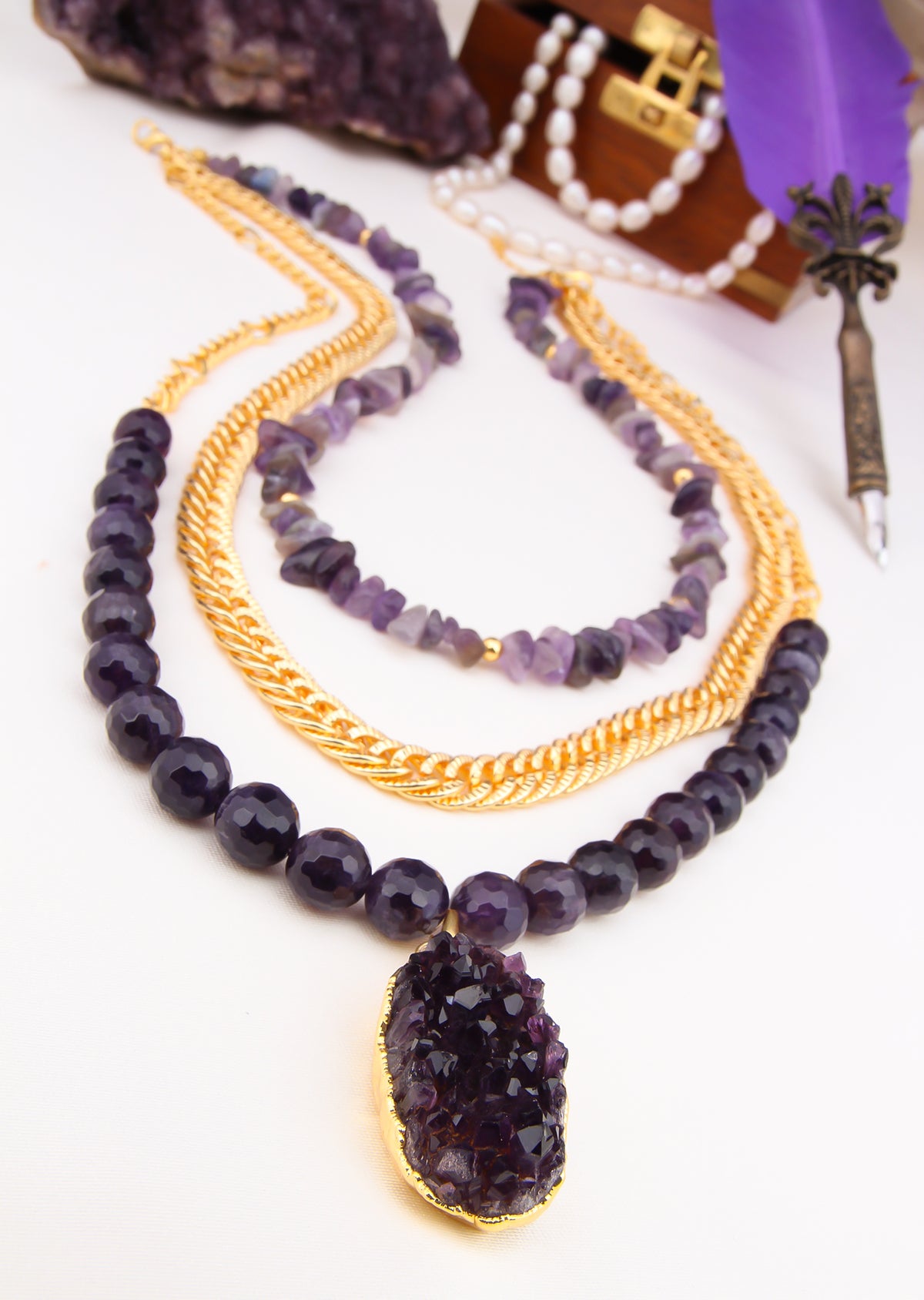 Amethyst Necklace