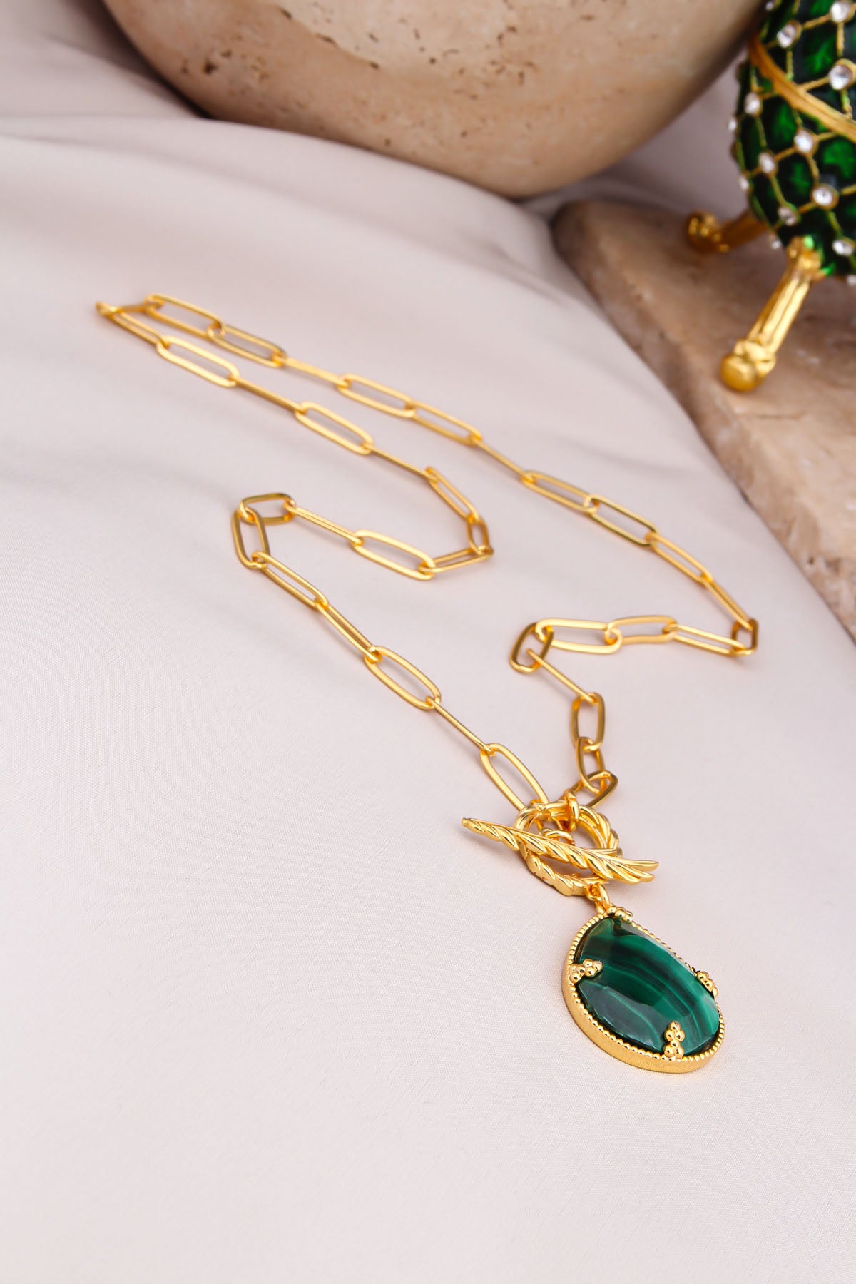Malahite  Collier