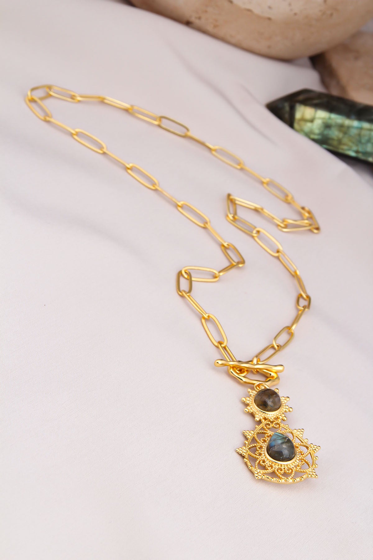 Labradorite Collier