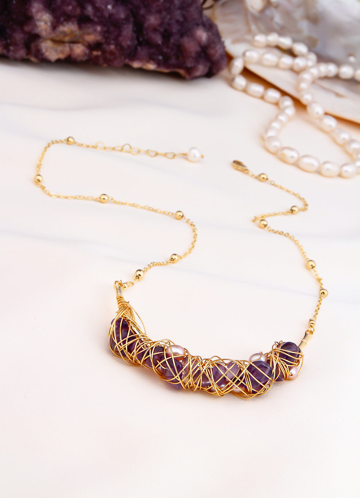 Amethyst Collier