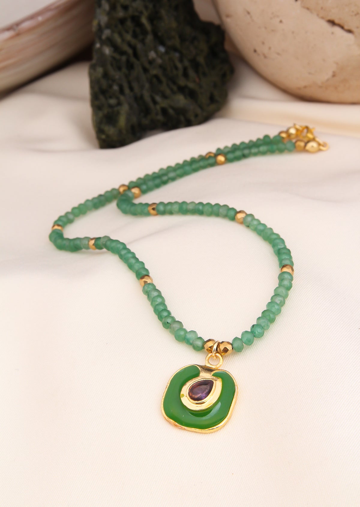 Crystal Stone Necklace