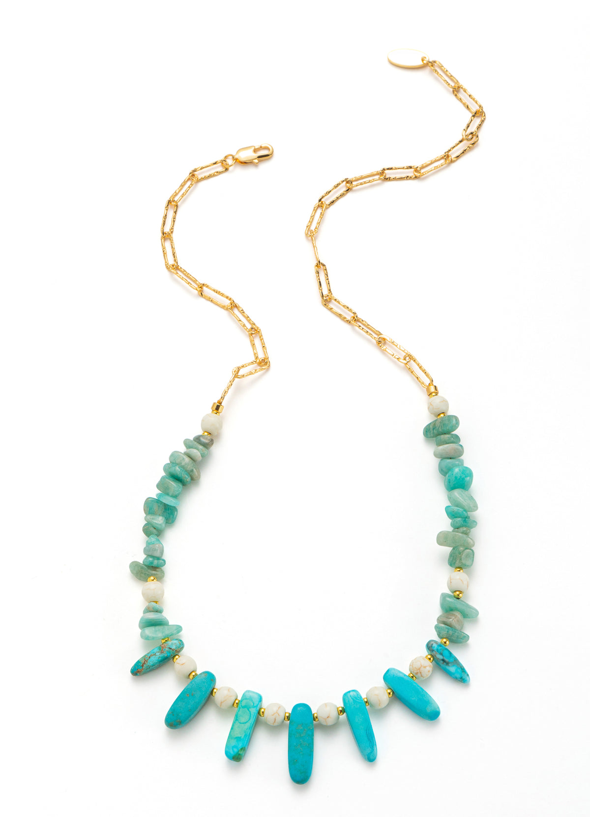 Turquoise & Amazonite Necklace
