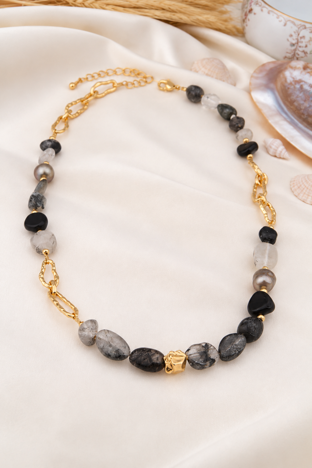Black Rutil Necklace