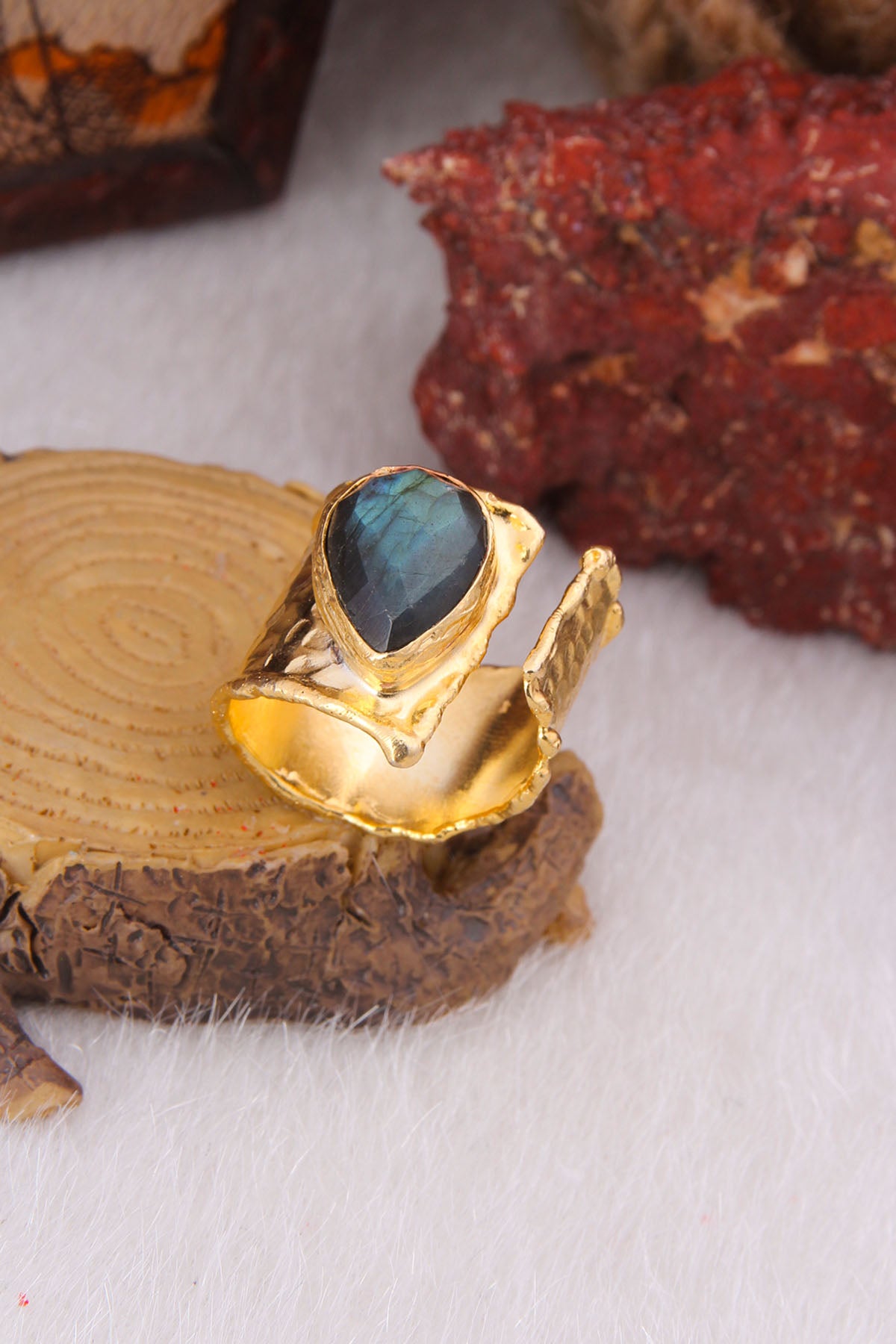 Labradorite Ring