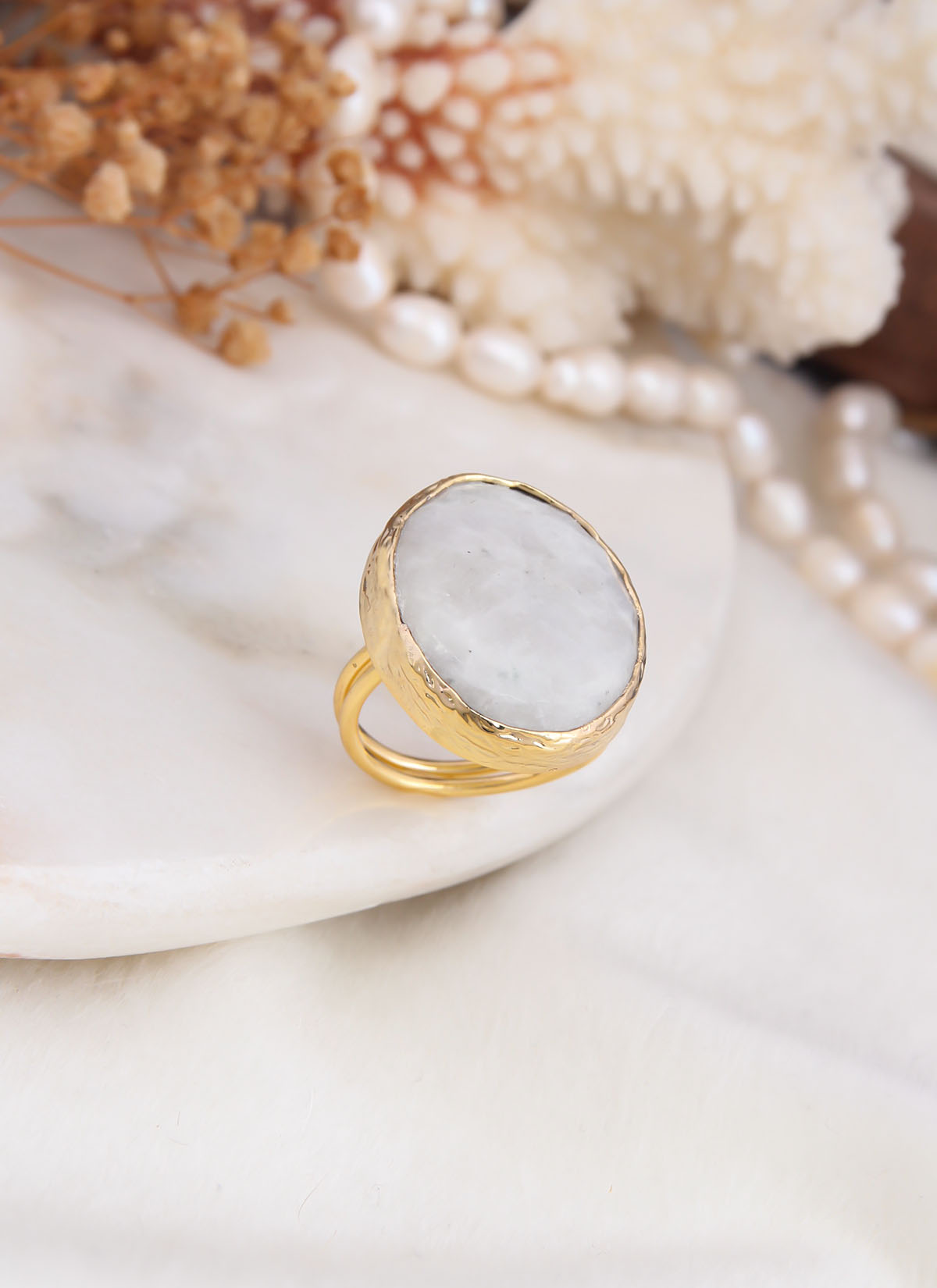 Moonstone Bague