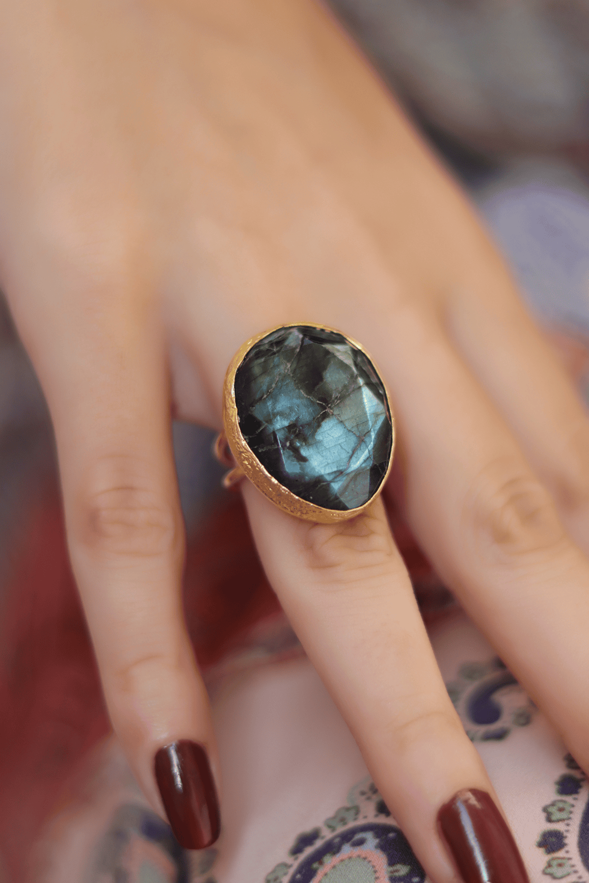 Labradorite Ring