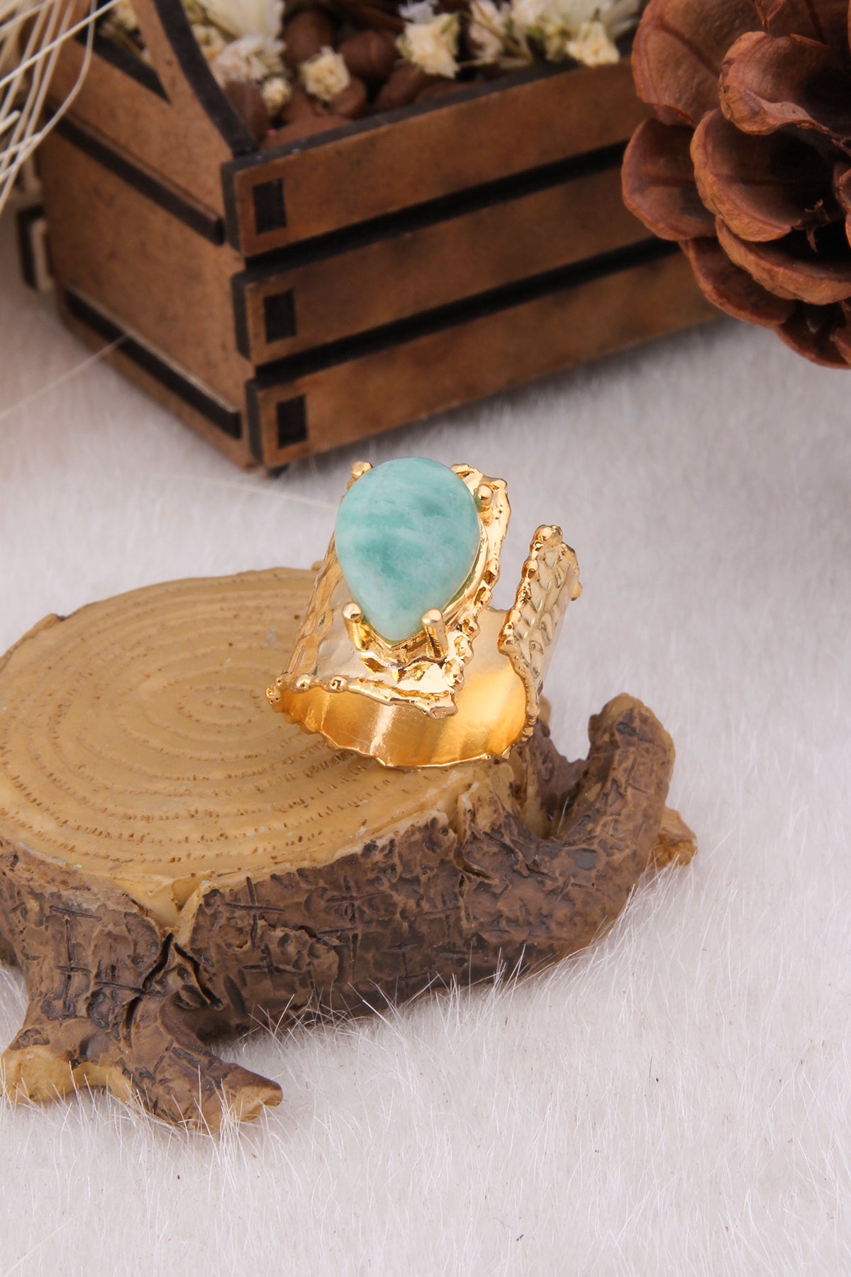 Amazonite Ring