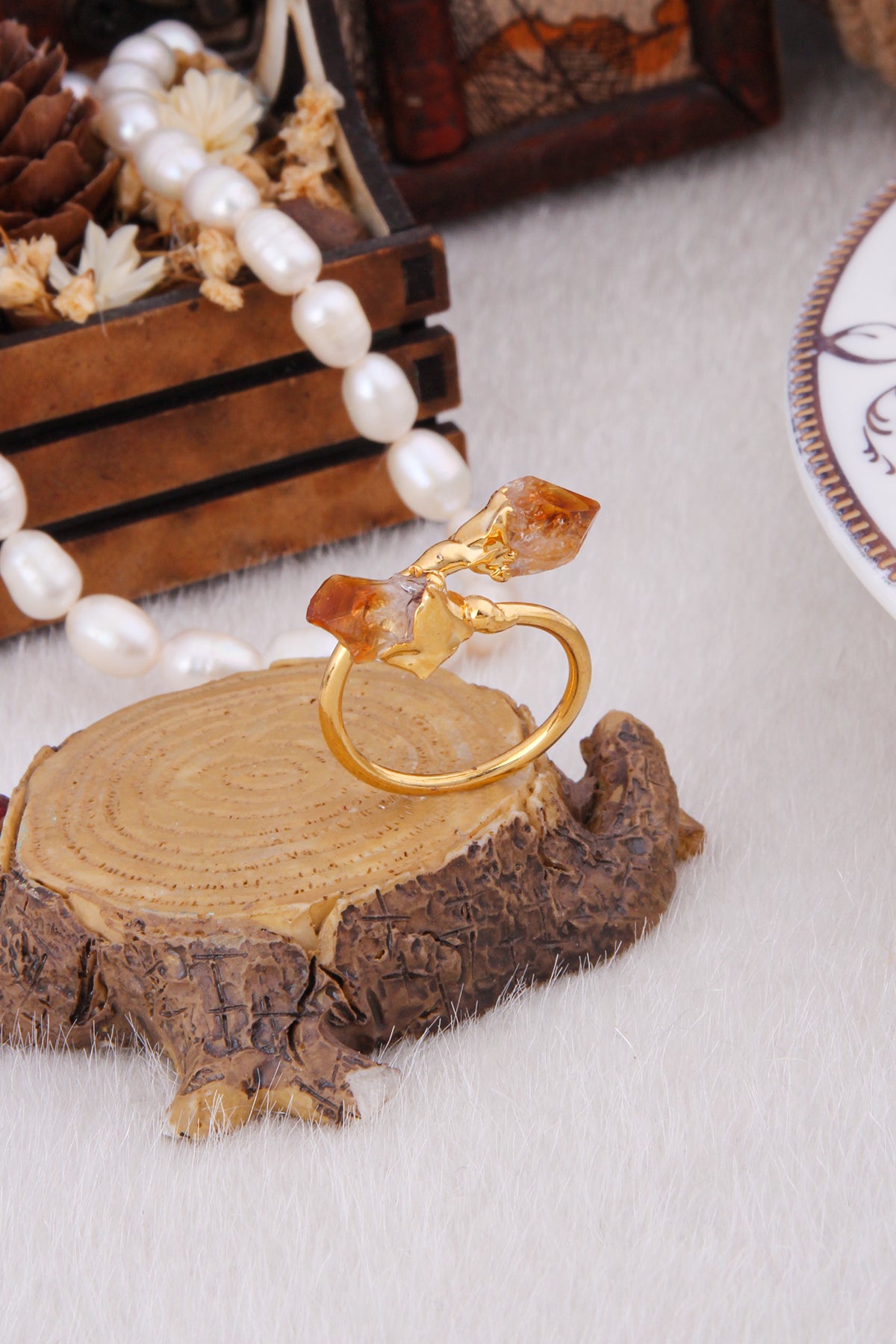 Citrine Bague