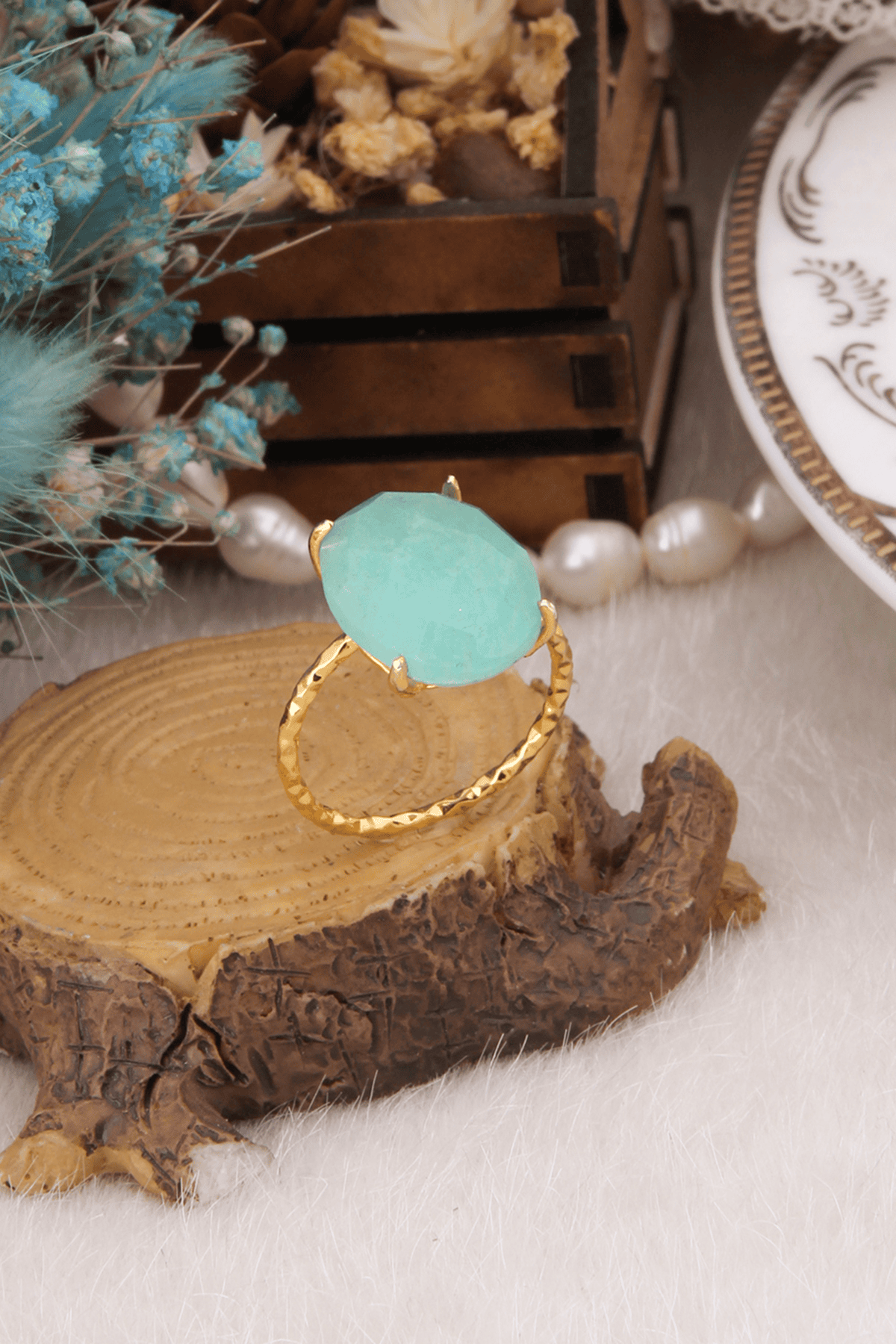 Amazonite Ring
