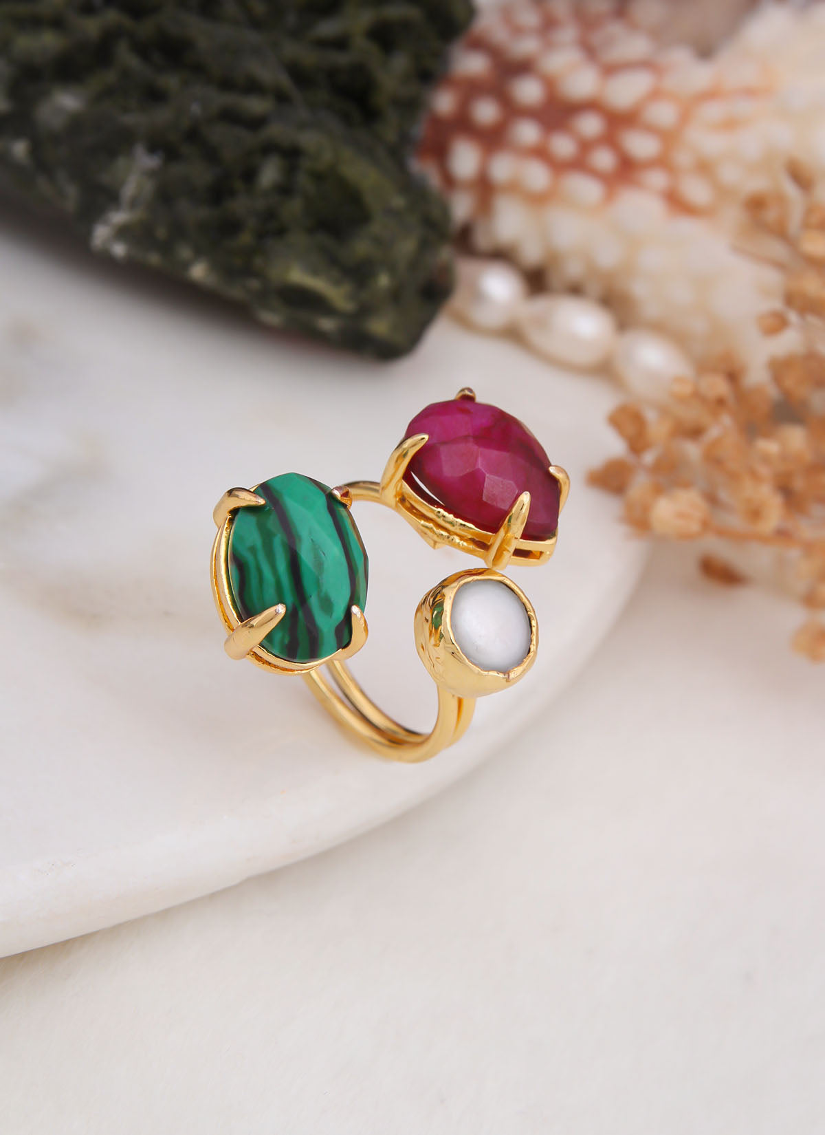 Malahite Ring