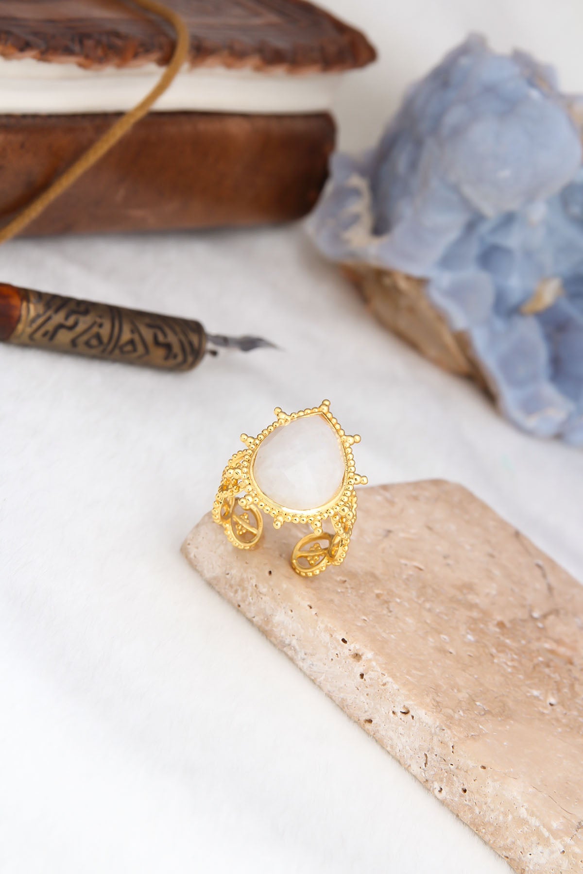 MoonStone Ring