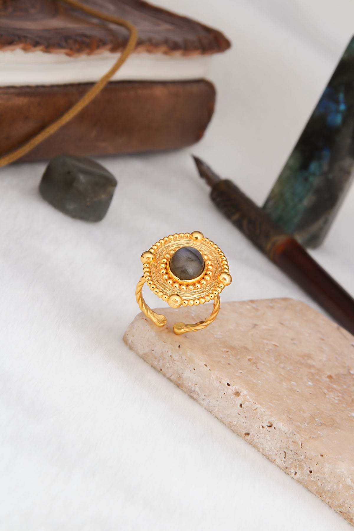 Labradorite Ring