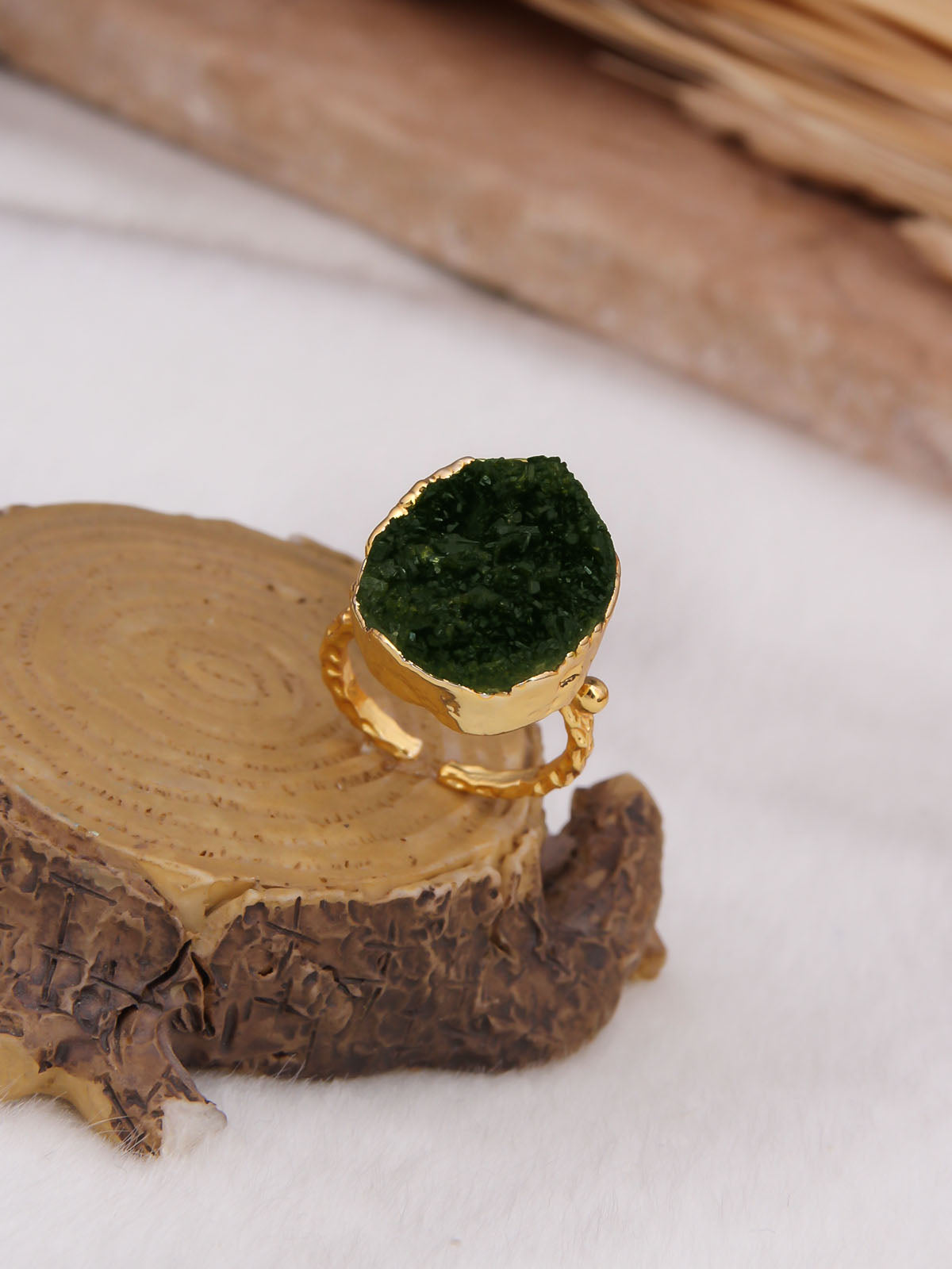Forest Quartz Bague