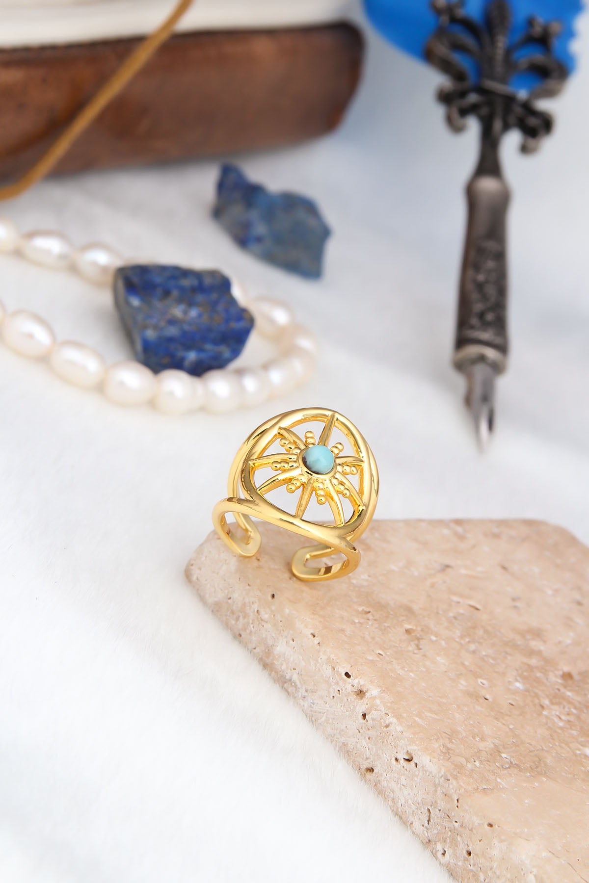 Larimar Ring