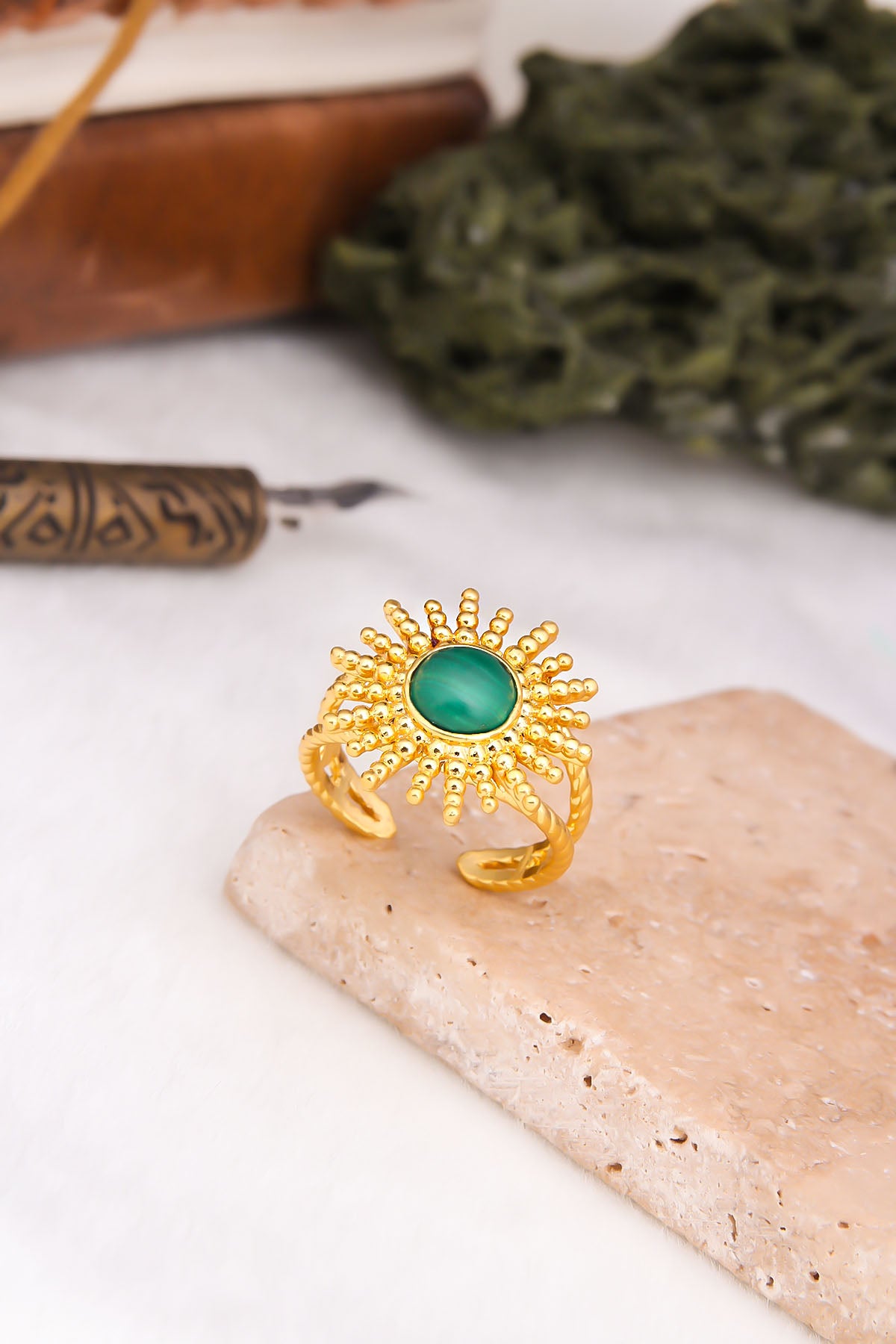 Malahite Ring