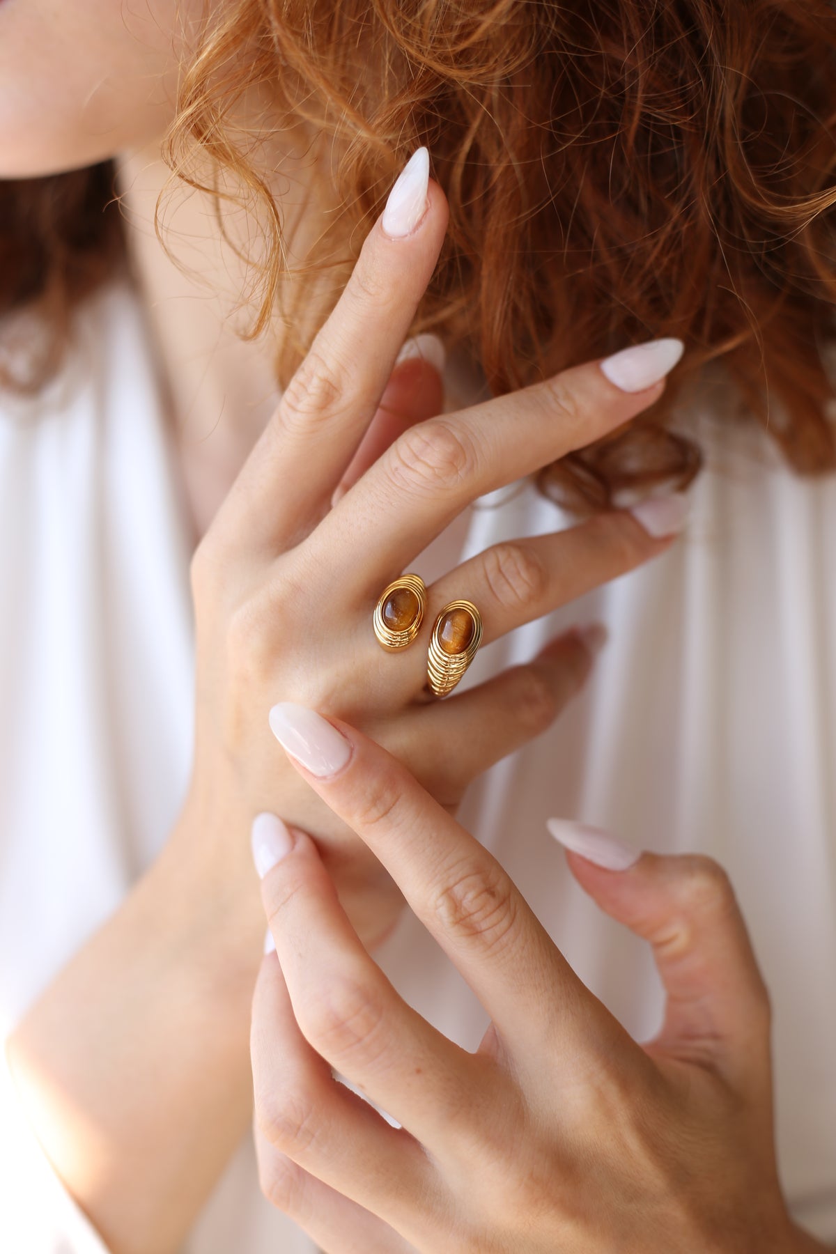 Tiger Eyes Ring