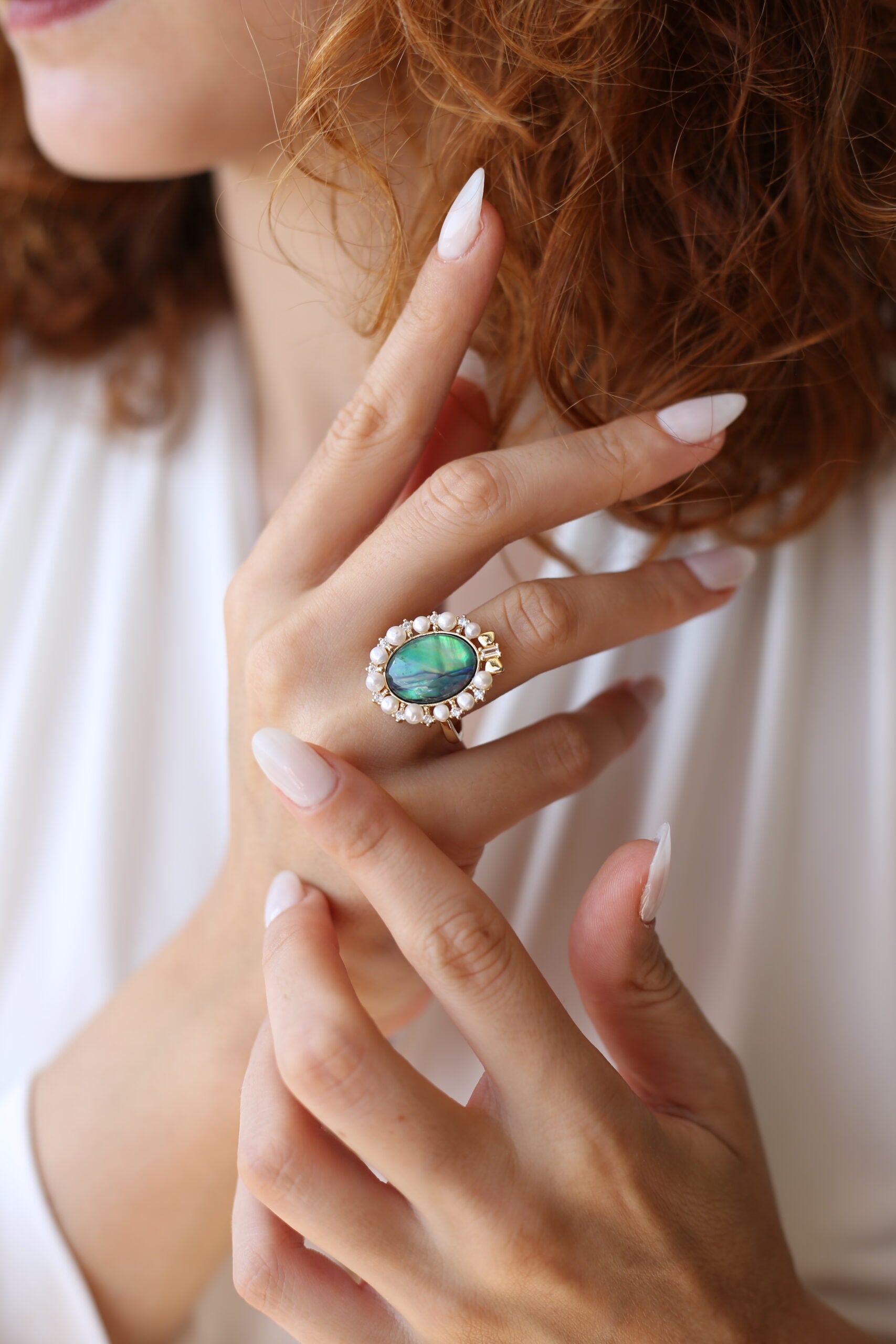 Ocean Pearl & Pearl Ring