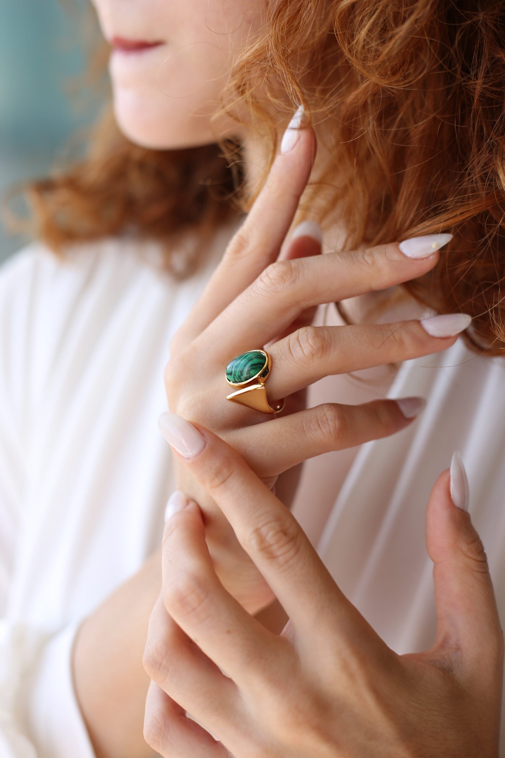 Malahite Ring