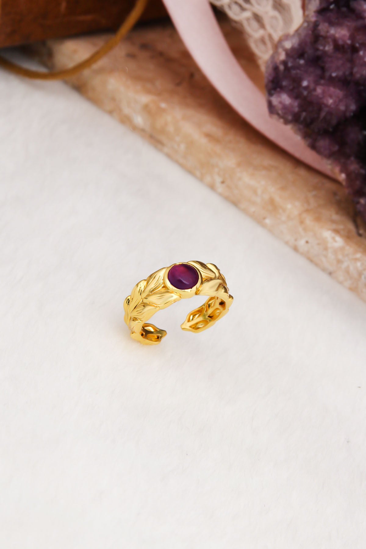 Amethsyt Bague
