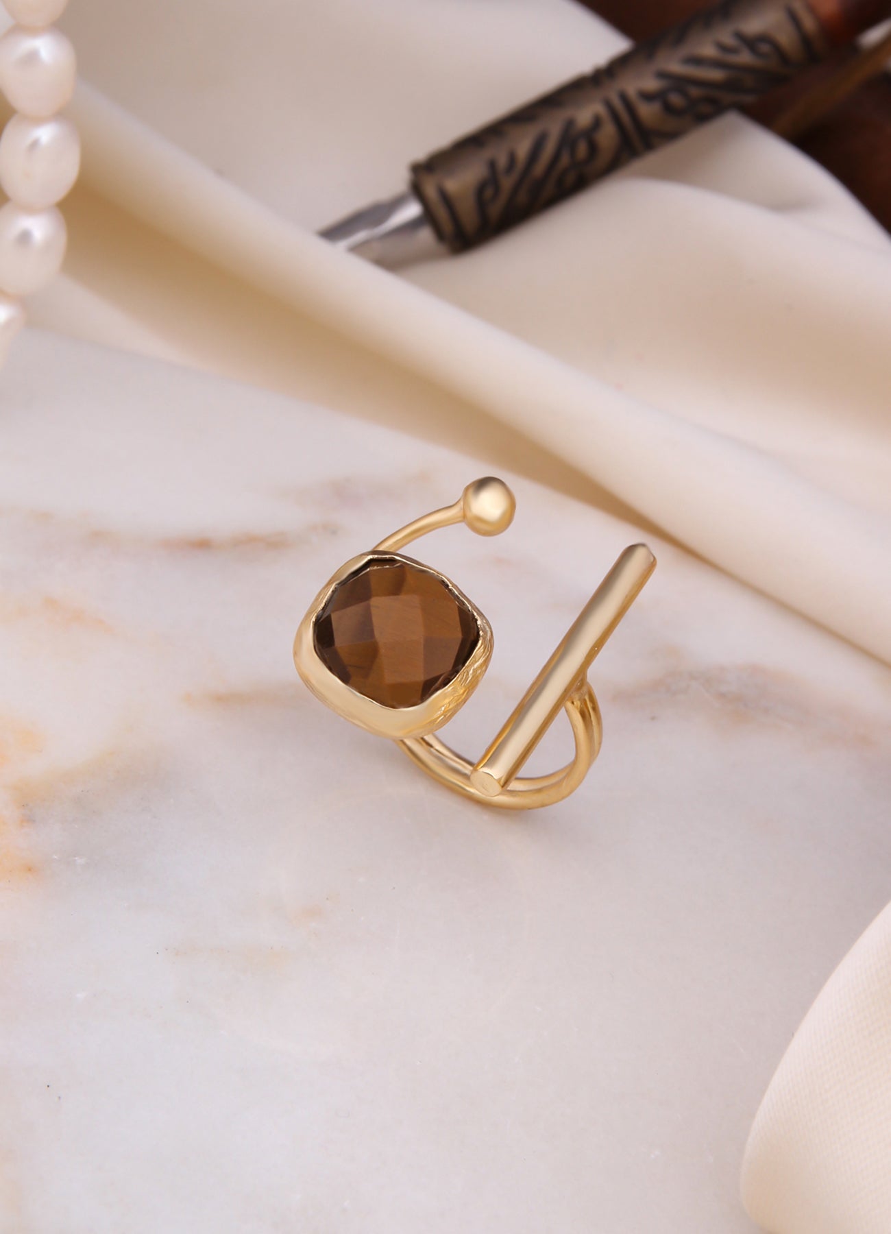 Tiger Eyes Ring