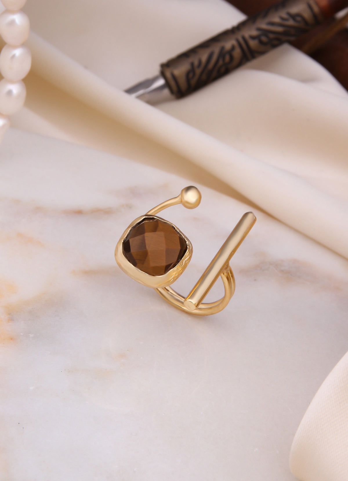 Tiger Eyes Ring