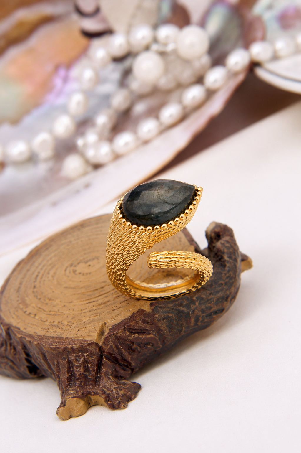 Labradorite Ring