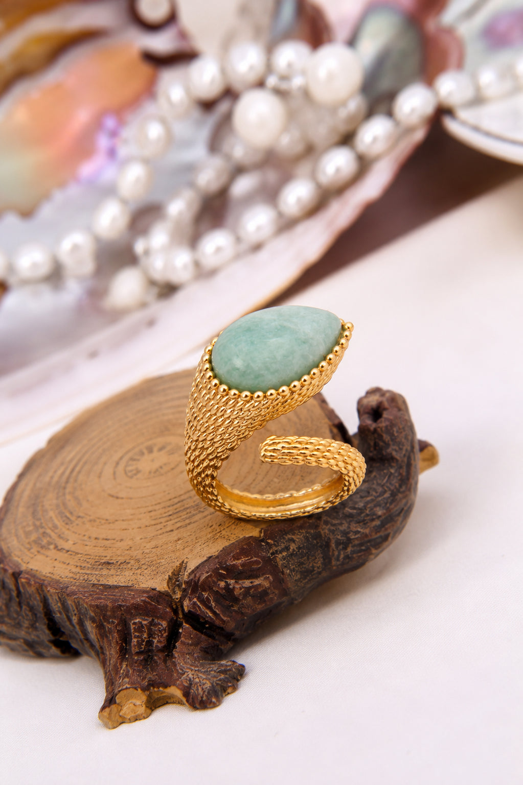 Amazonite Ring