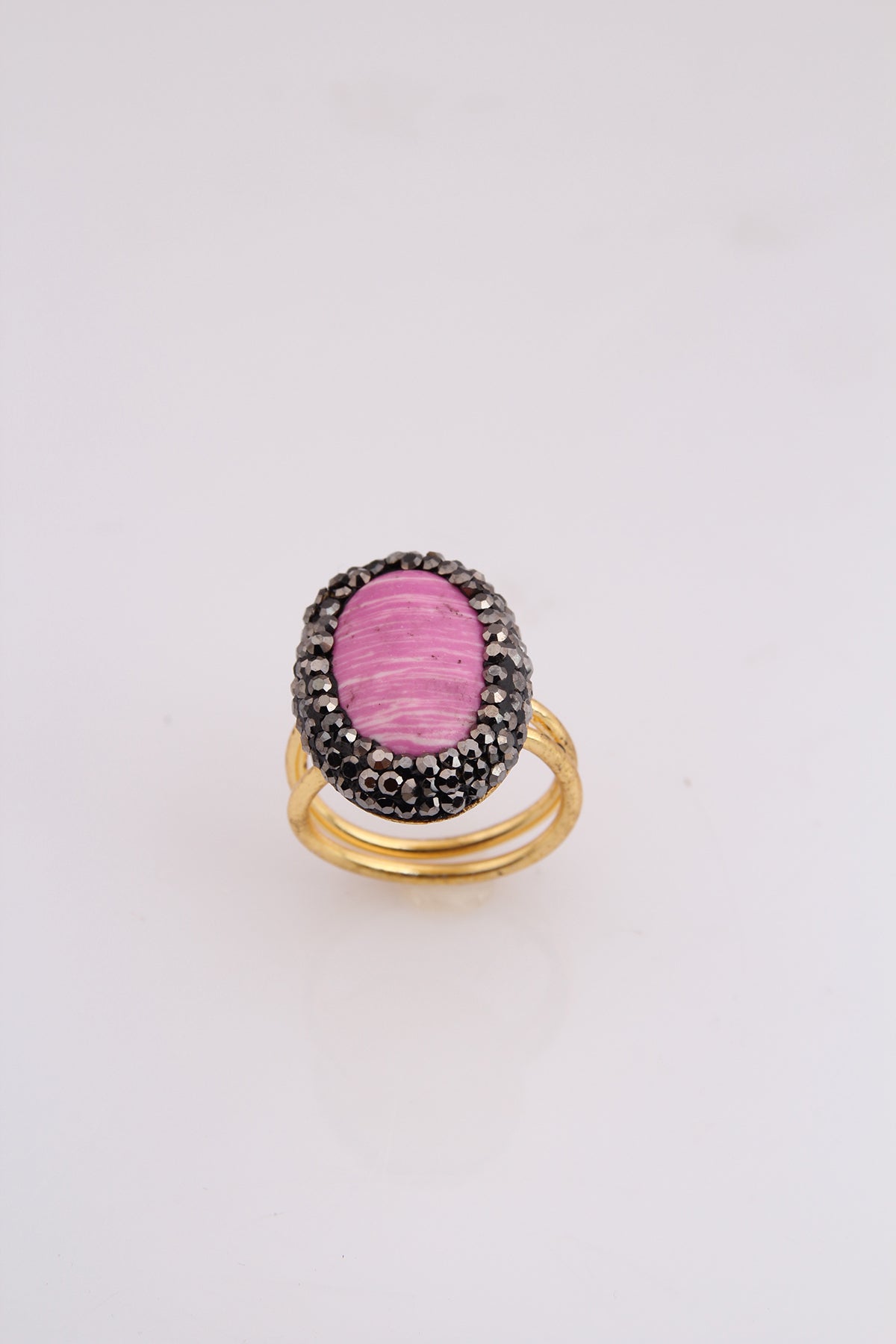 Varasite & Hematite Earring