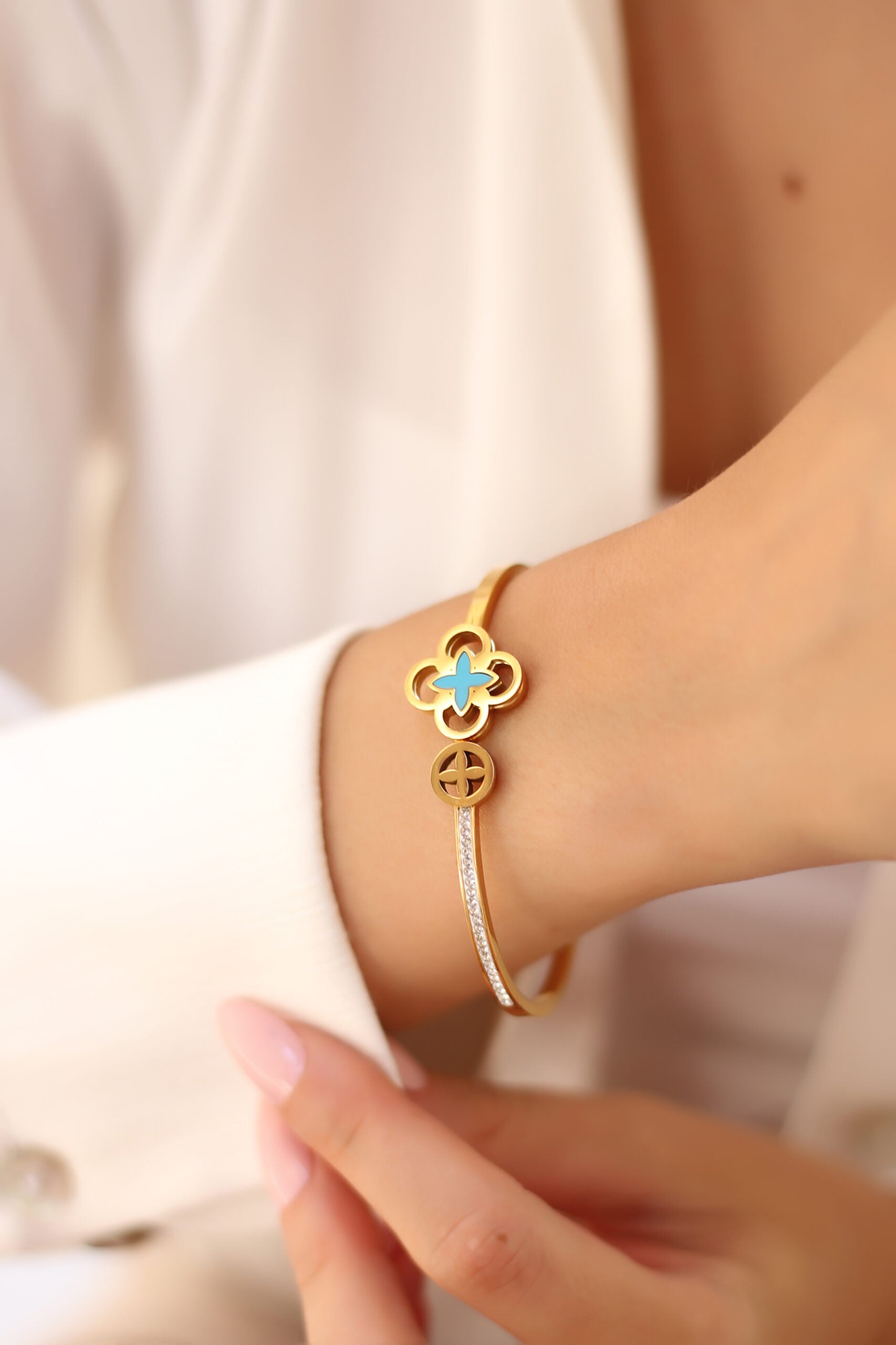 Turquosie & Zircon Bracelet