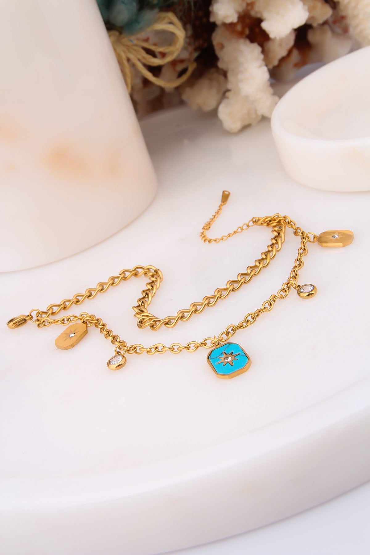 Zircon & Turquosie Bracelet