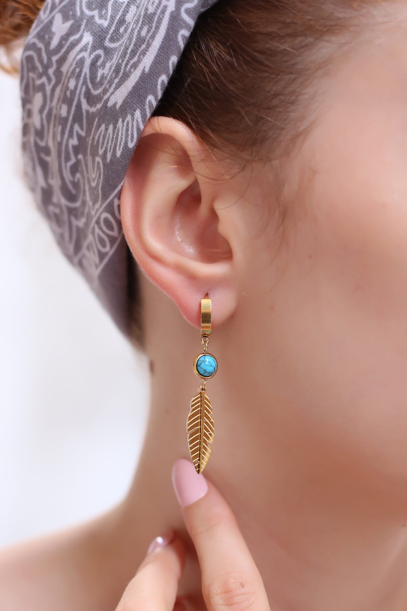 Turquosie Earring
