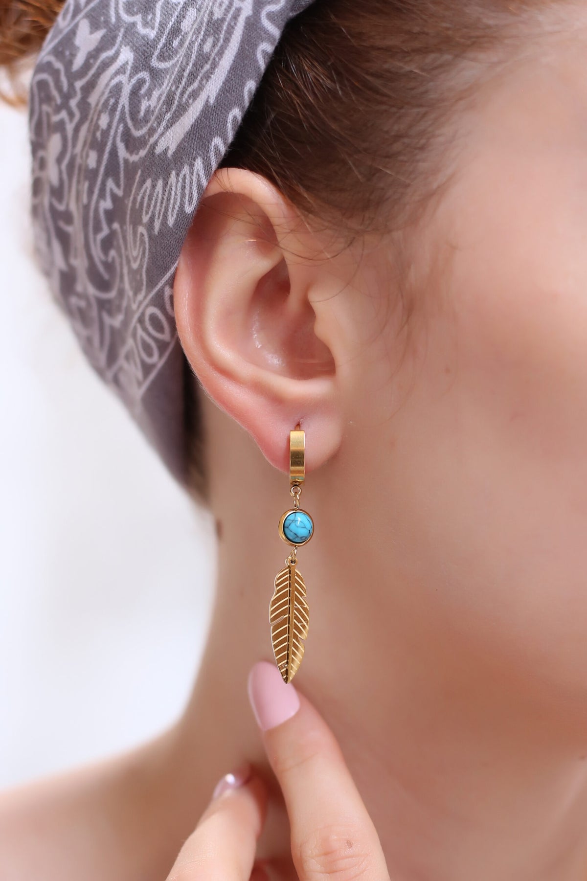Turquosie Earring