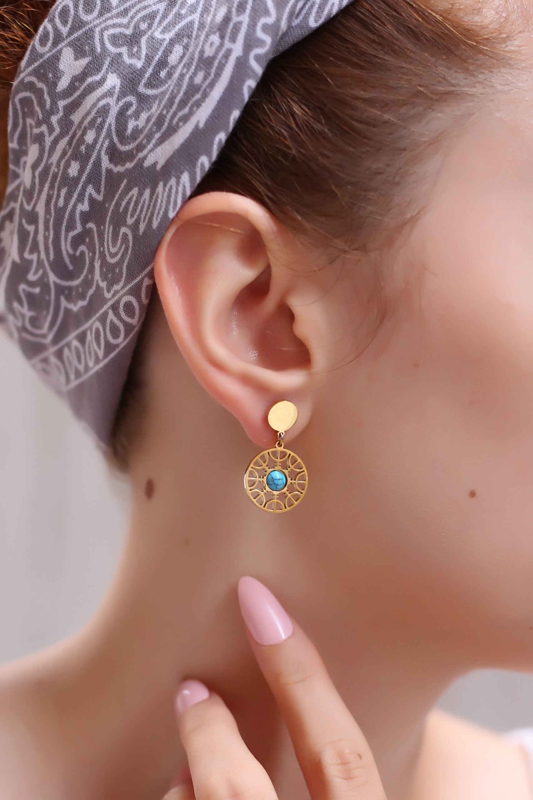 Turquosie Earring