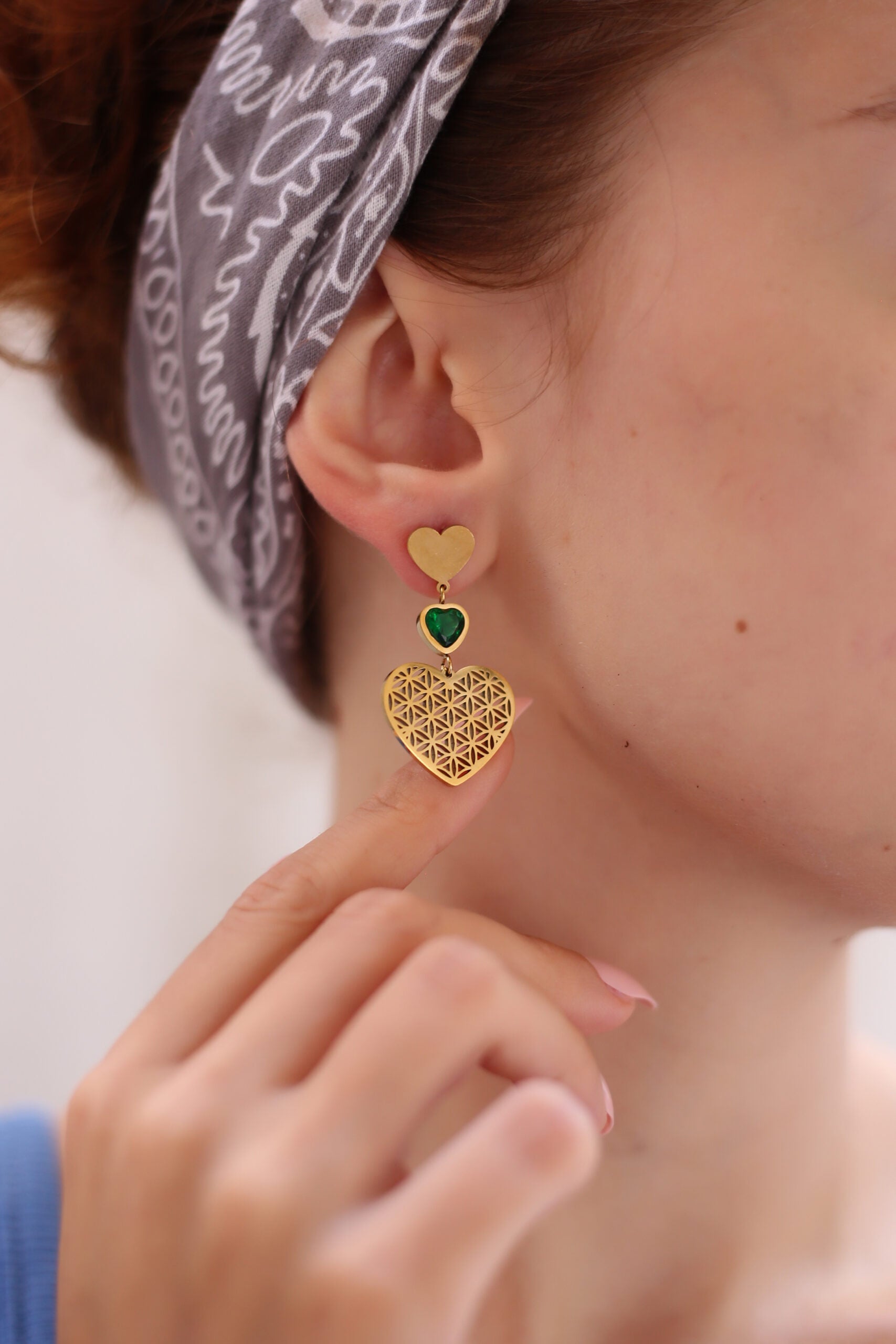Zircon Earring