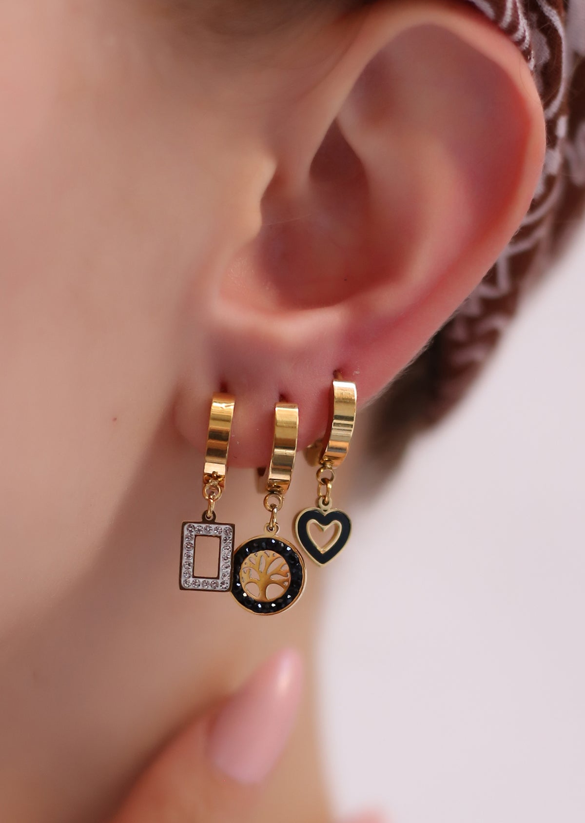 Zircon Earring