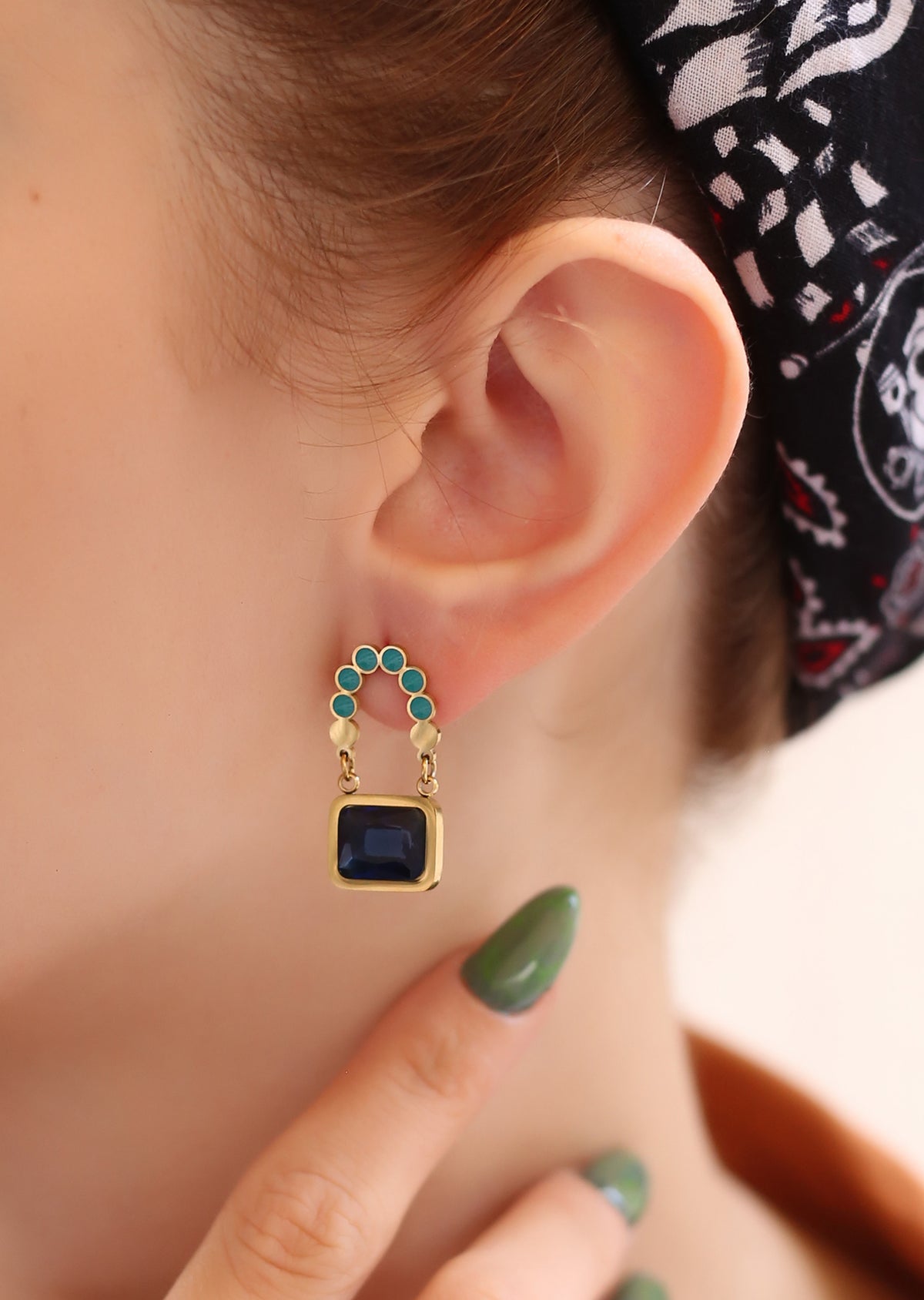 Boucles D'oreilles Zircon